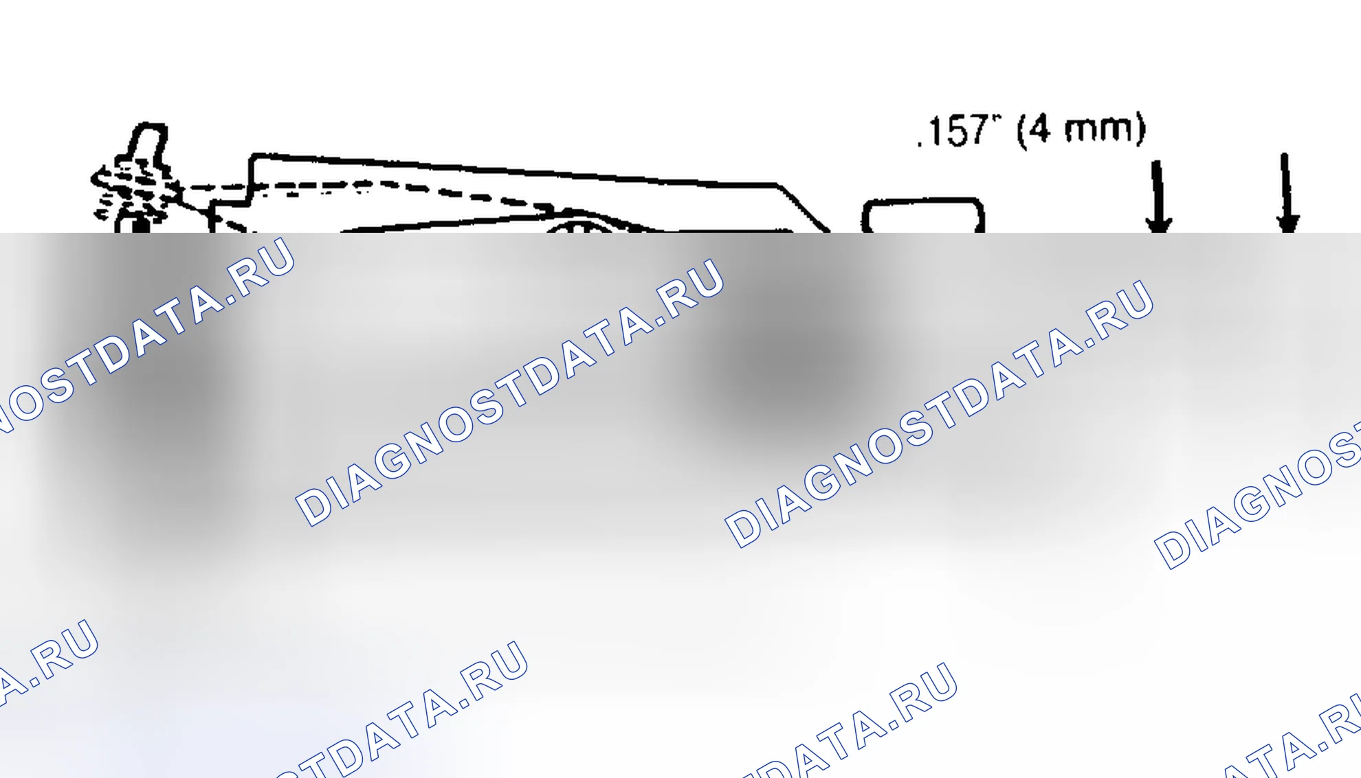 Рис. 44: Ход насоса ускорителя. Toyota Supra A70