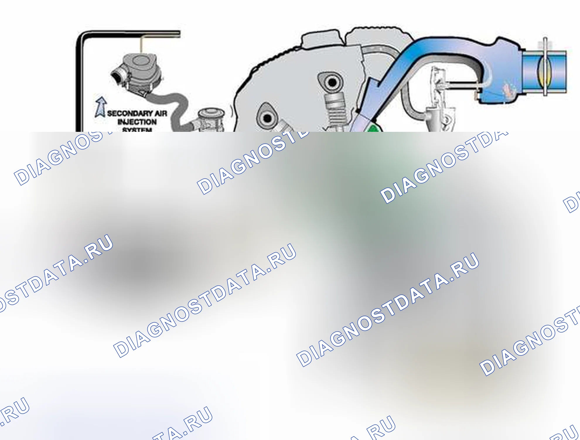 Рис. 432: Идентификация выбросов отработавших газов. BMW Z3 E36