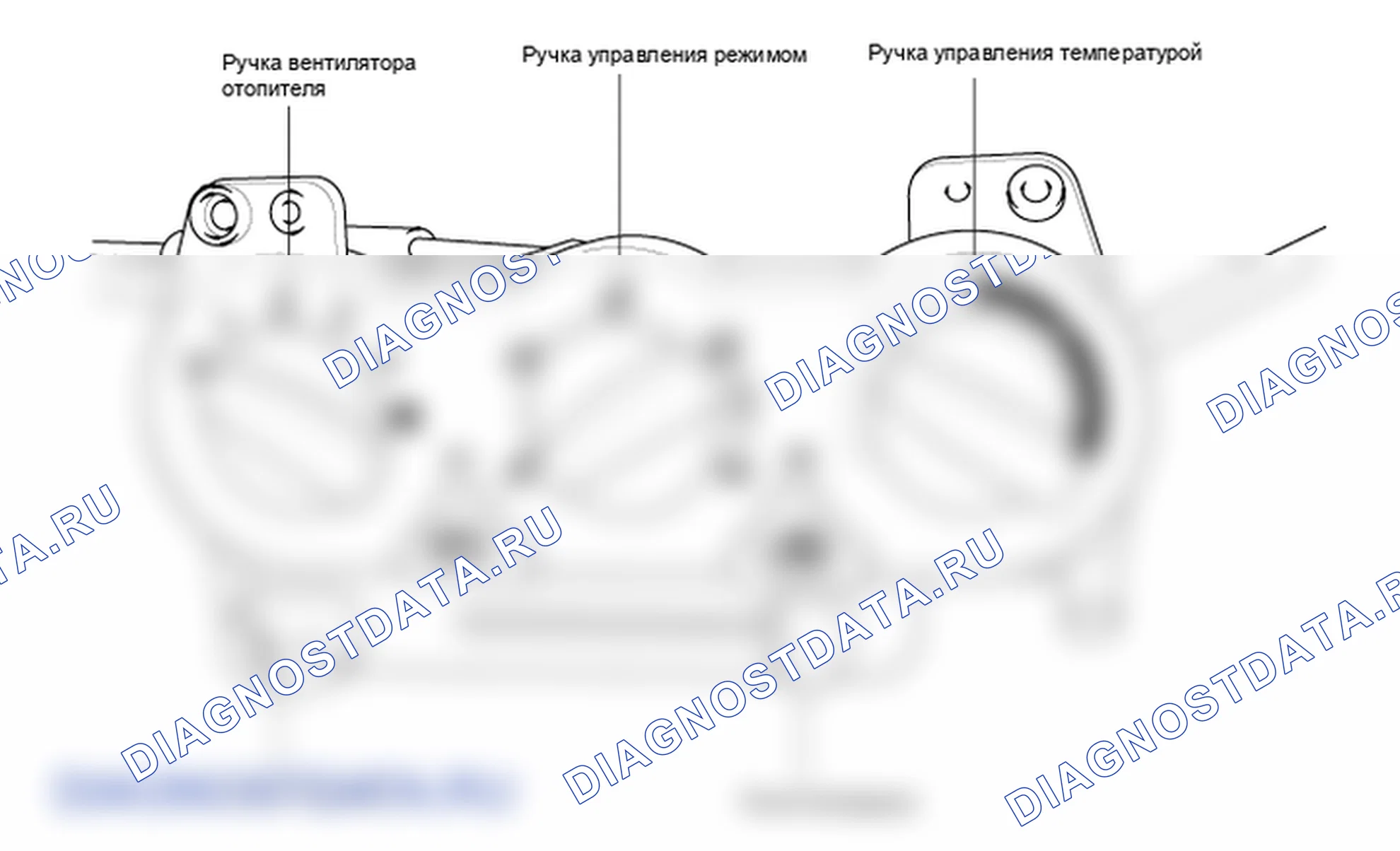 Детали панели управления. Hyundai Accent LC