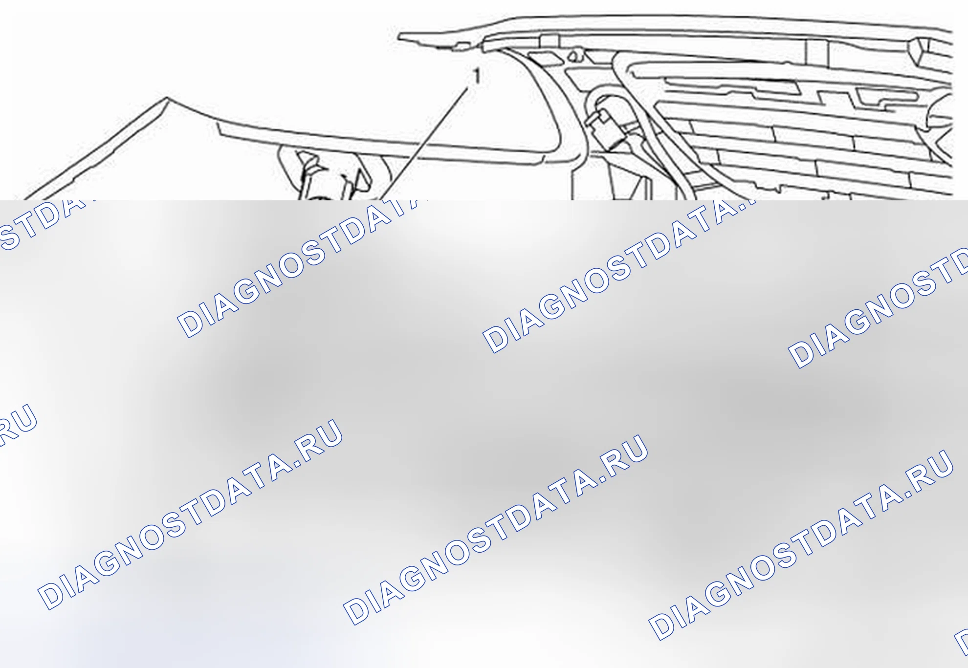 Рис. 10: Замена привода форсунки омывателя фары. Kia Picanto III рестайлинг