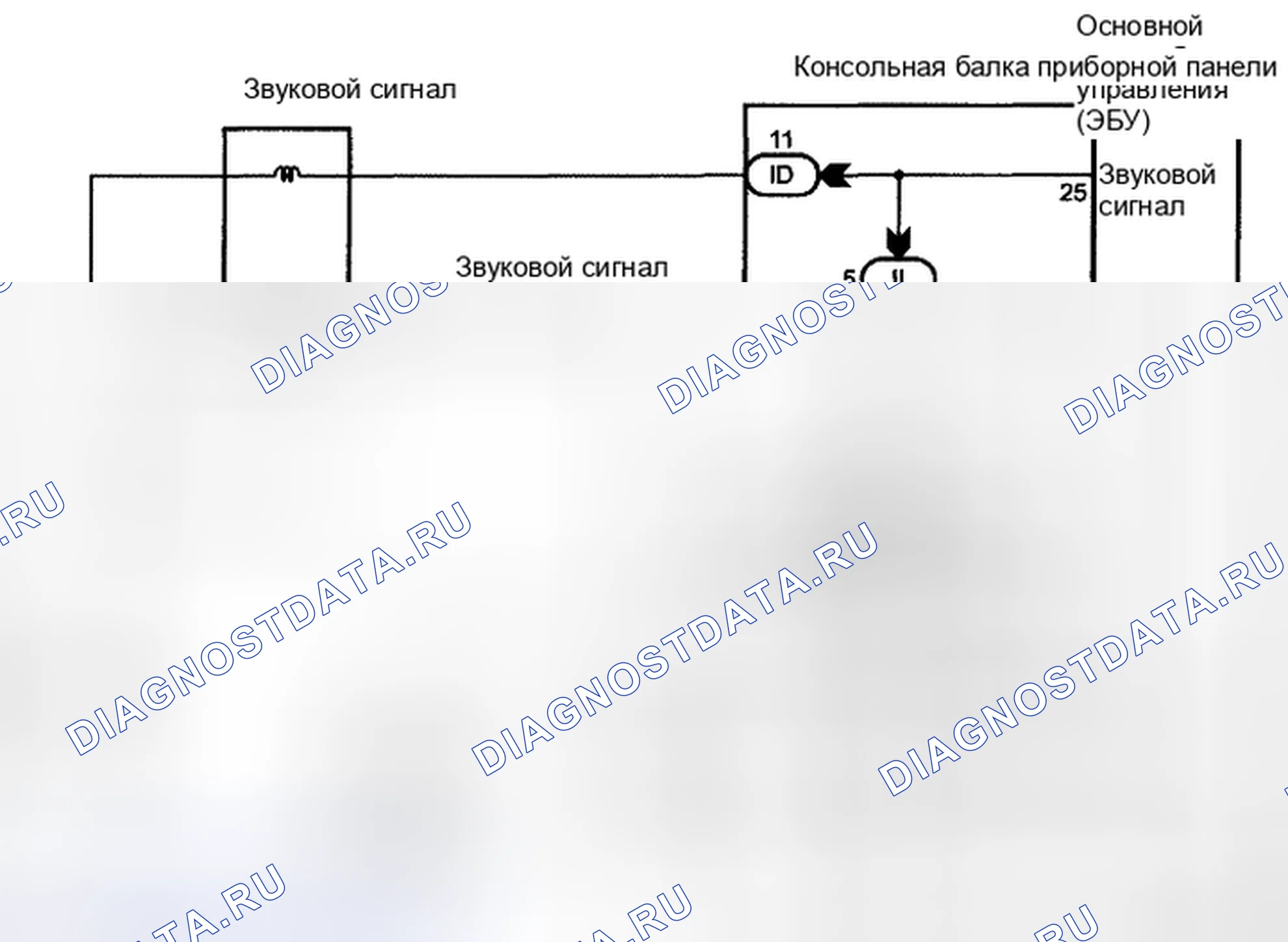 Рис. 2: СХЕМА СИСТЕМЫ. Toyota Camry XV40