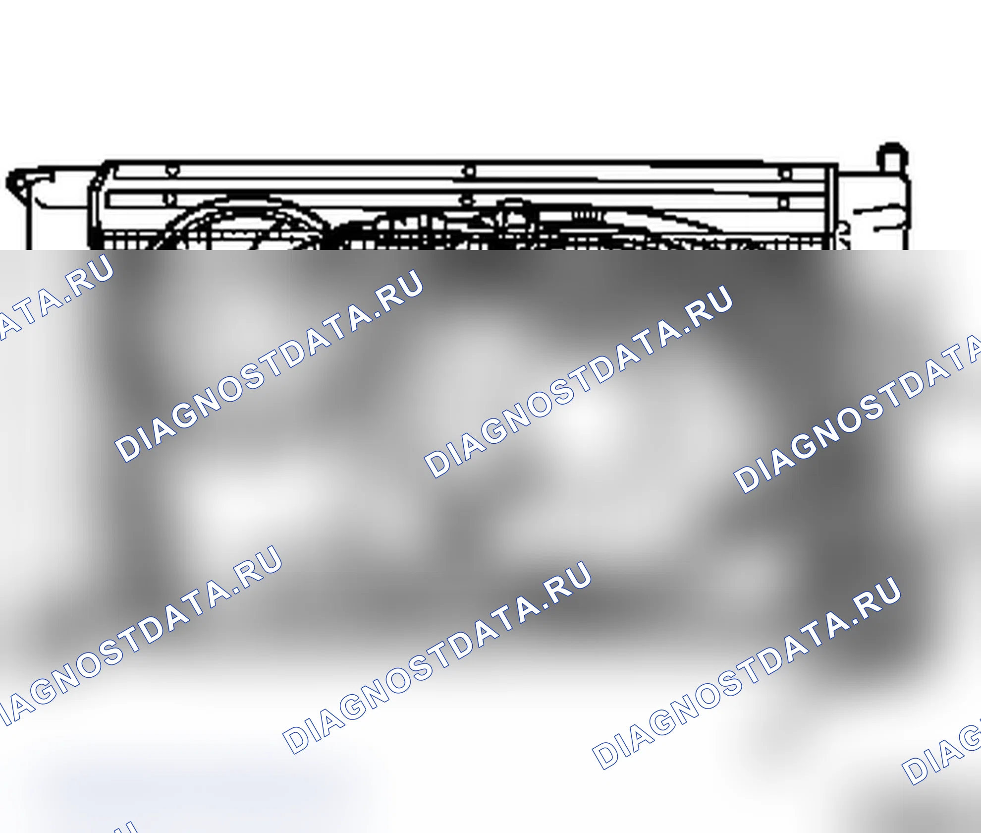 Снятие и установка радиатора - S8U. Opel Movano A