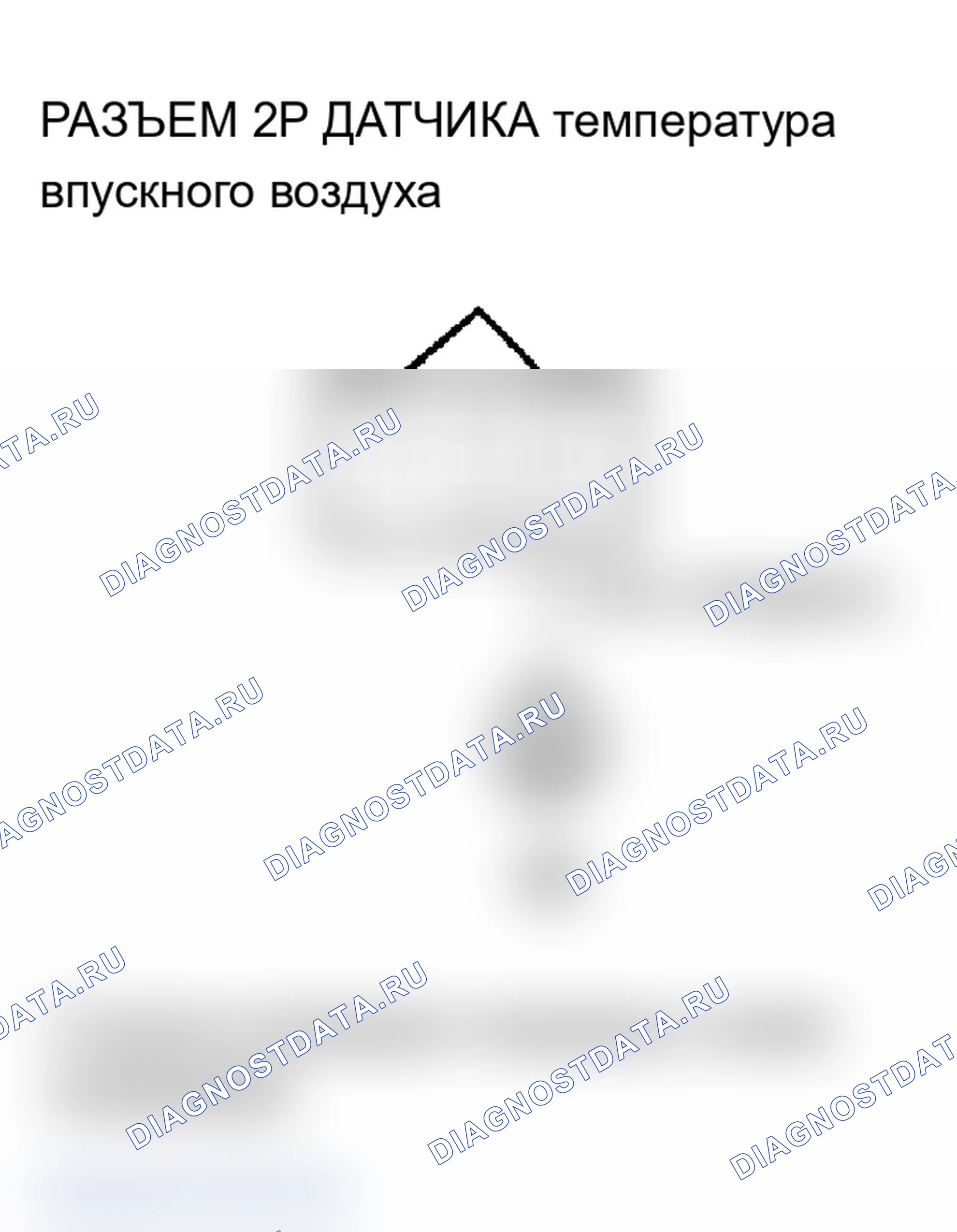 Рис. 23: P0112 расшифровка кода ошибки: низковольтная цепь датчика температура впускного воздуха (модели 2002-2004 гг.). Acura RSX I