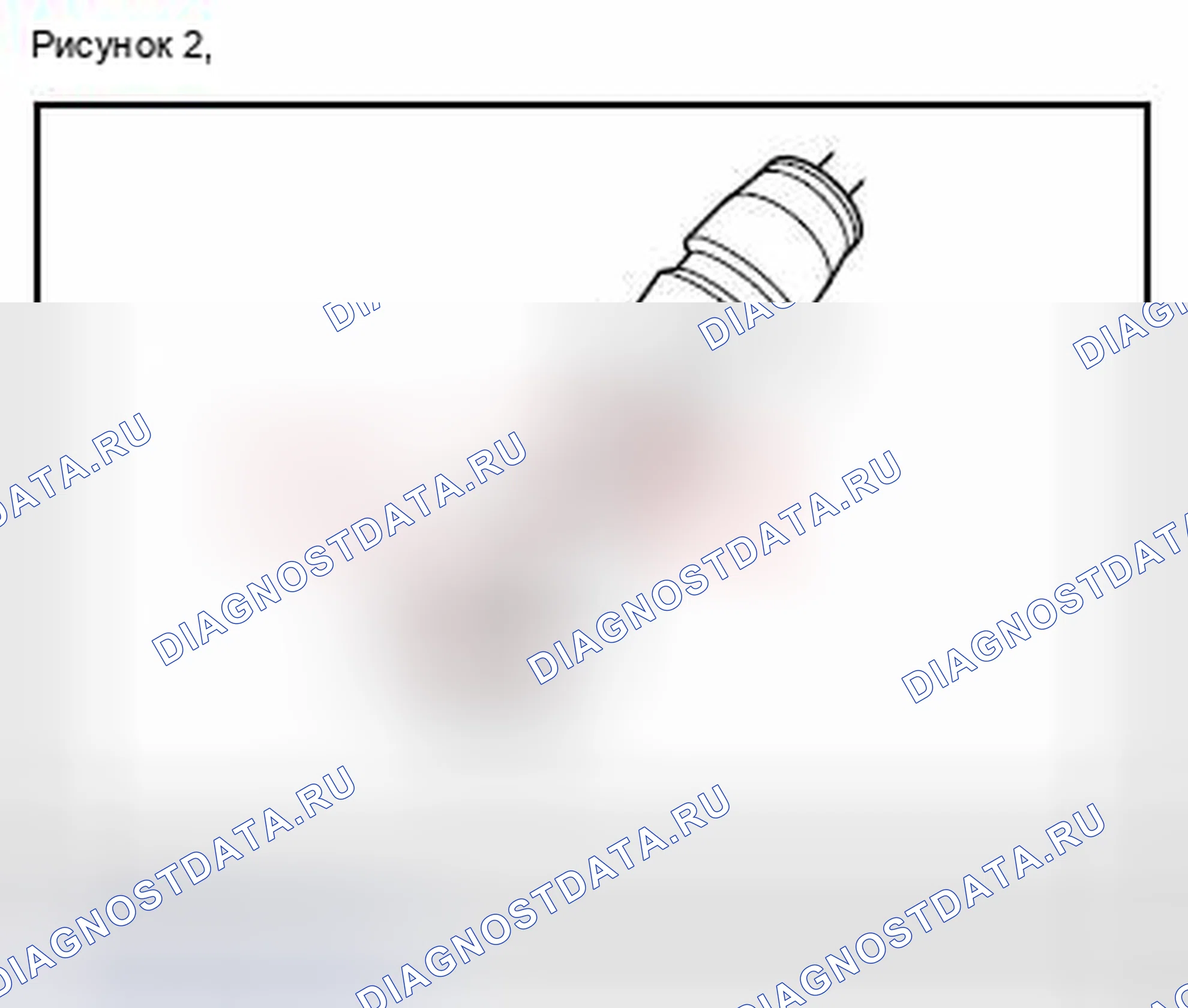 Рис. 299: Высоко установленный стоп-сигнал (без заднего спойлера) Вид с торца разъема (H18). Toyota 4Runner IV рестайлинг