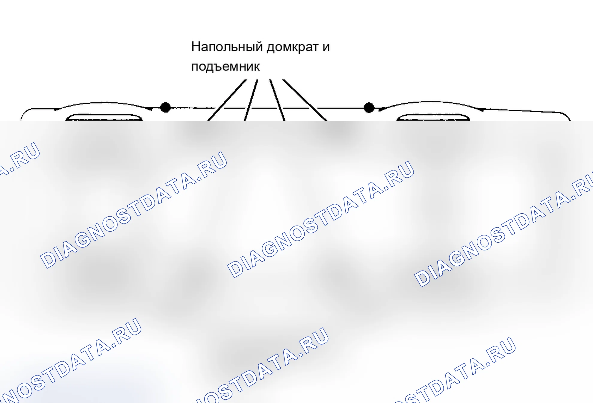 Рис. 1: Такелажные и грузоподъемные узлы (типовые). Volvo 960 I