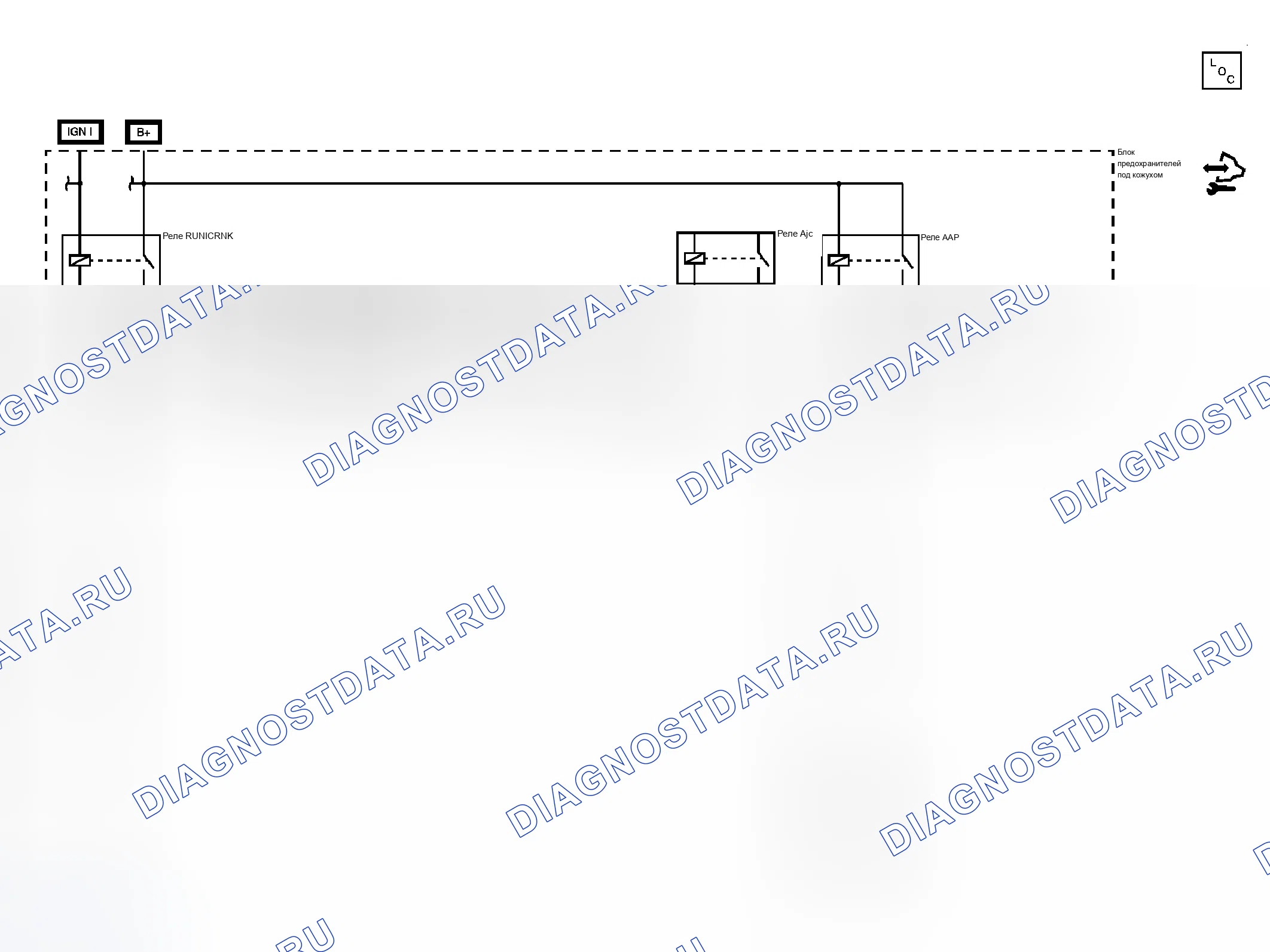 Рис. 172: Схемы управления питанием. Chevrolet Colorado I