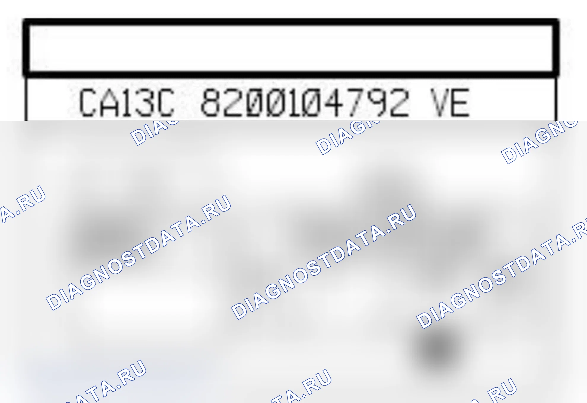 Распиновка разъёма 1066 — Датчик темп. топл.. Renault Clio IV