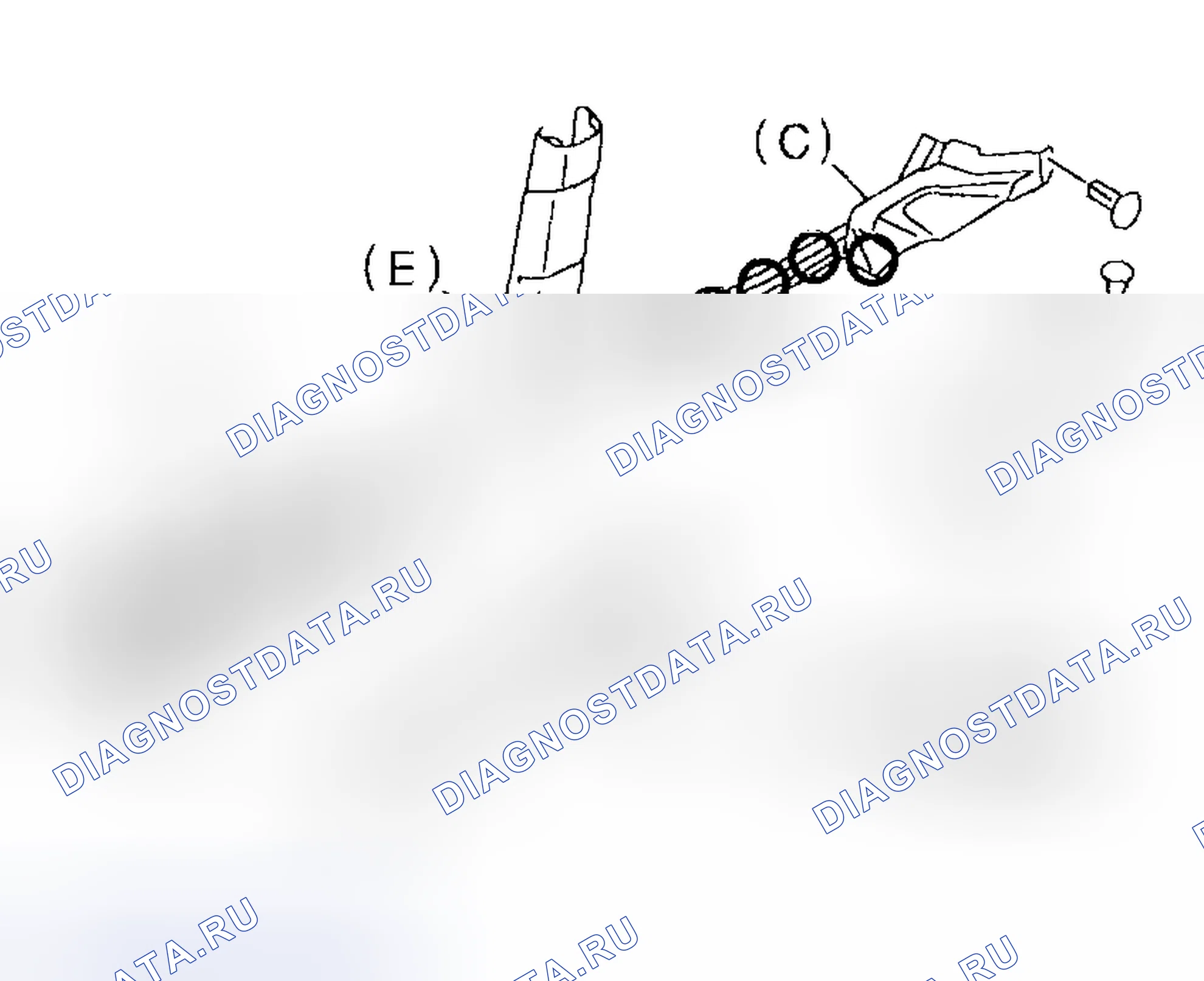 Рис. 64: ДЕМОНТАЖ. Subaru Outback BH