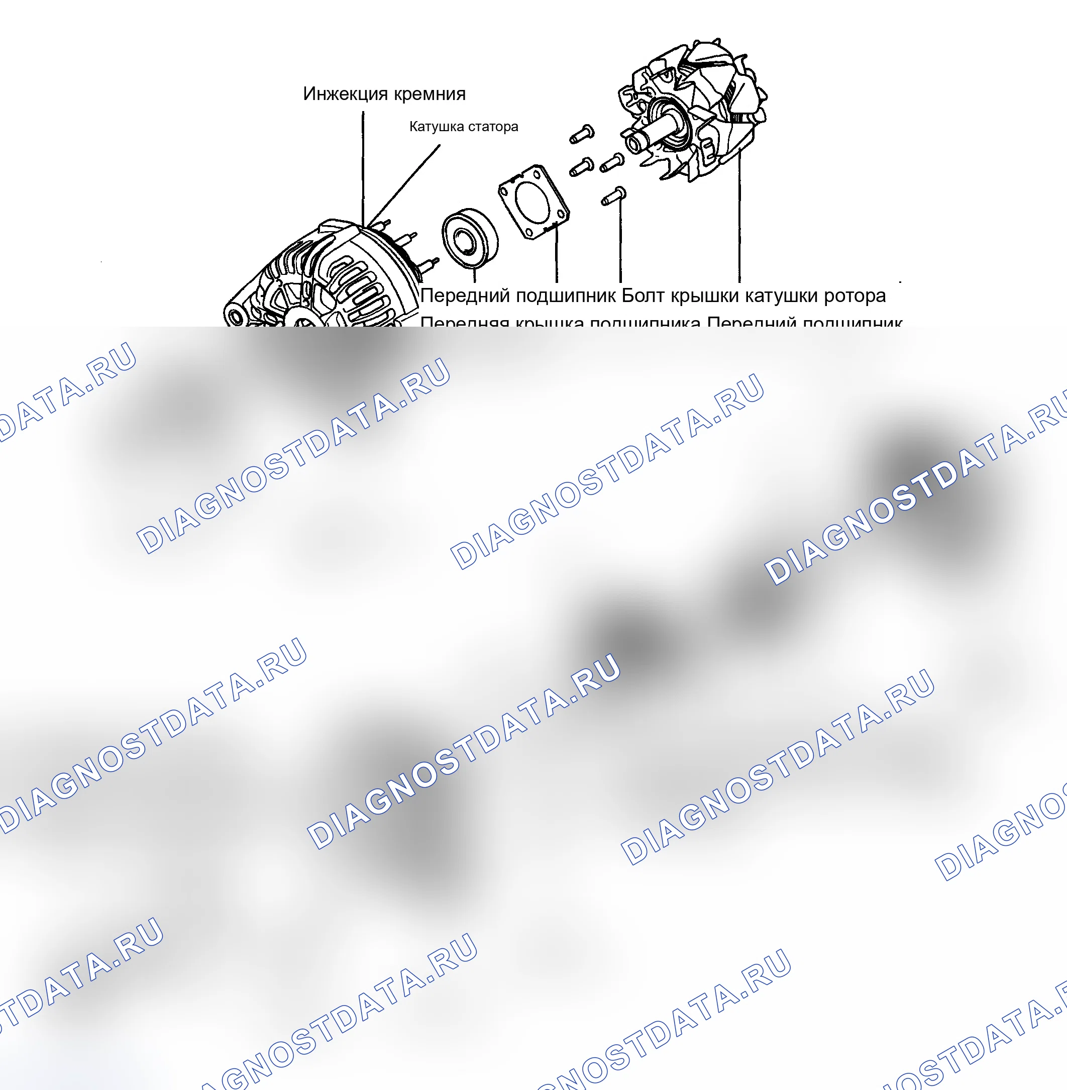 Рис. 16: 3.5. ДВИГАТЕЛЬ V6. Hyundai Santa Fe II