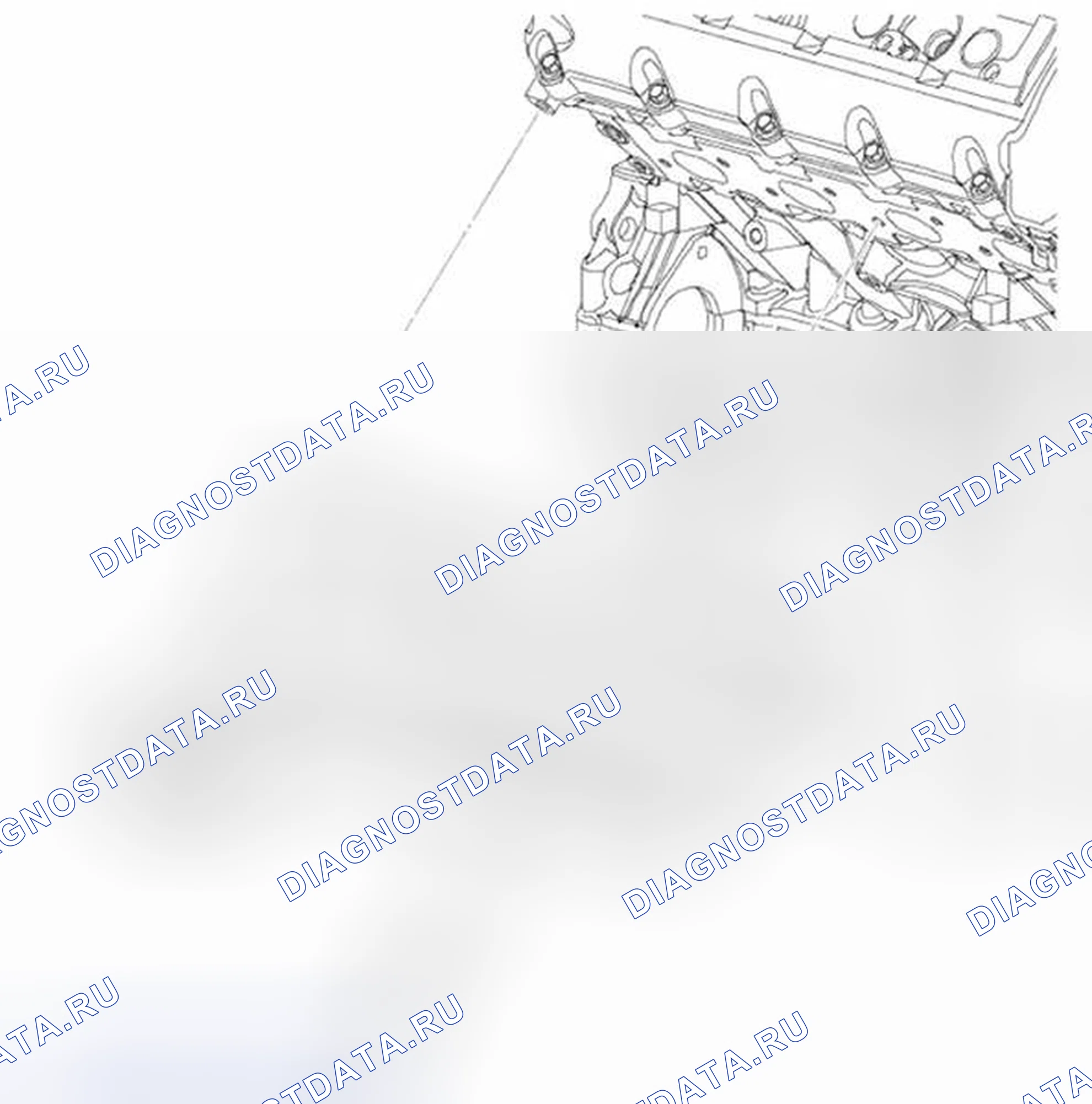 Рис. 127: ВЫПУСКНОЙ КОЛЛЕКТОР. Land Rover Range Rover Sport I