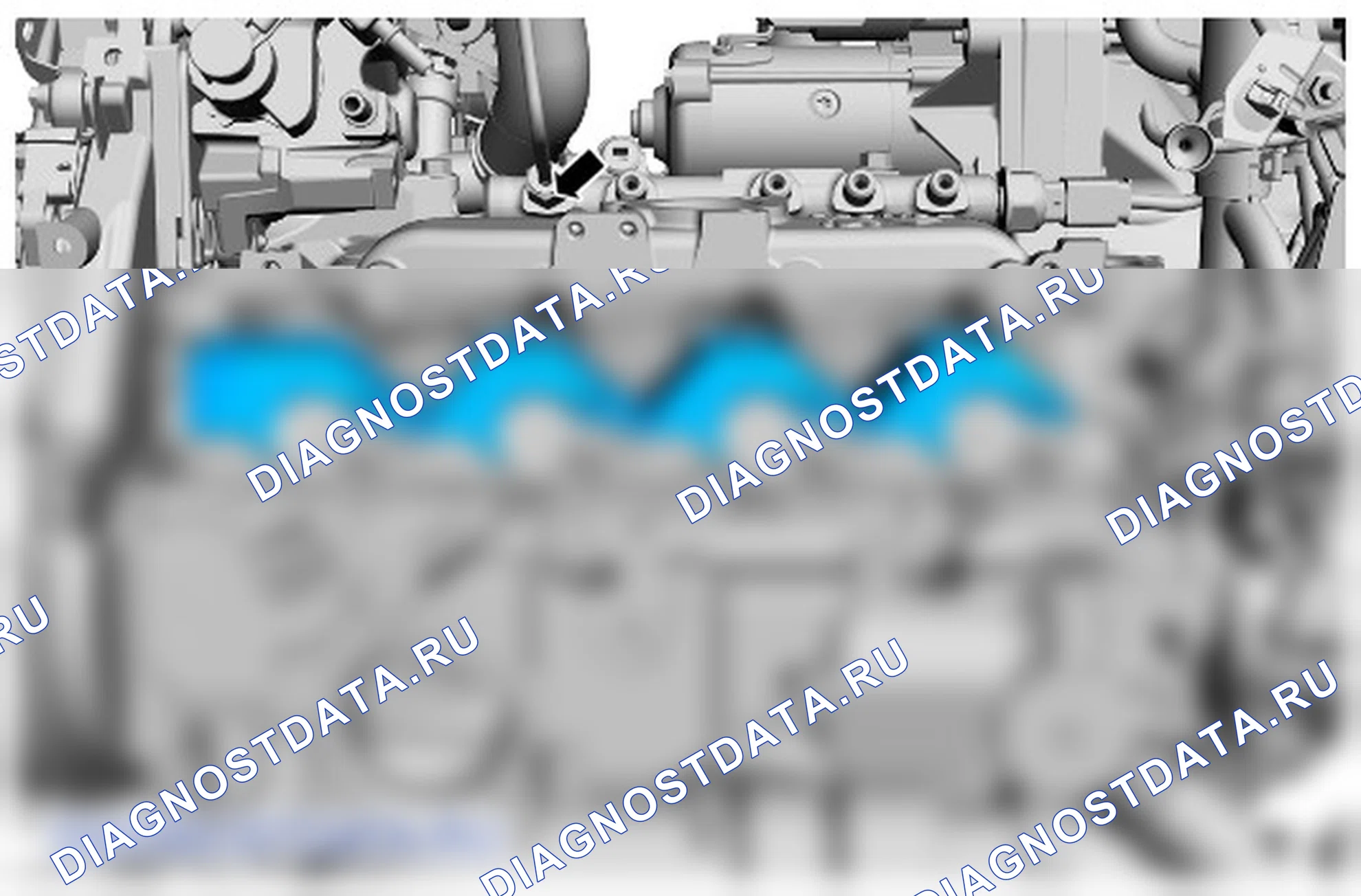 Как снять и установить топливные форсунки. Ford Transit Connect II