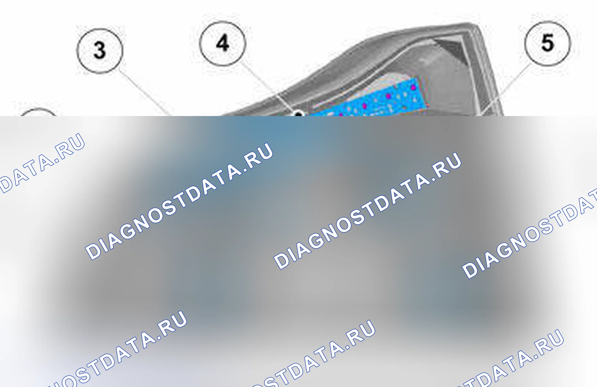 Рис. 17: РАСПОЛОЖЕНИЕ КОМПОНЕНТОВ. Volvo S40 II