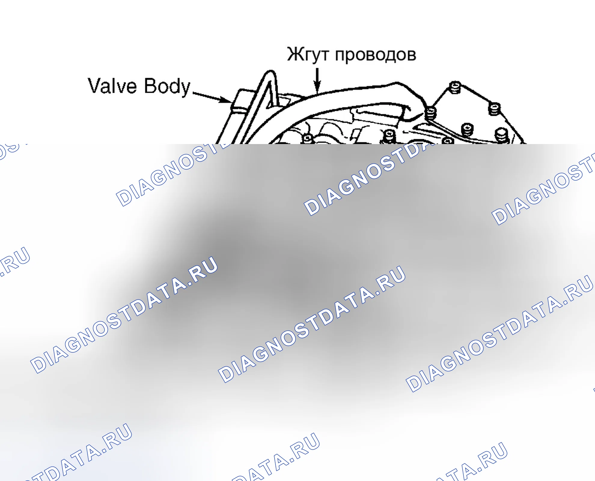 Рис. 154: СОЛЕНОИД ДАВЛЕНИЯ РЕГУЛЯТОРА. Dodge Dakota II
