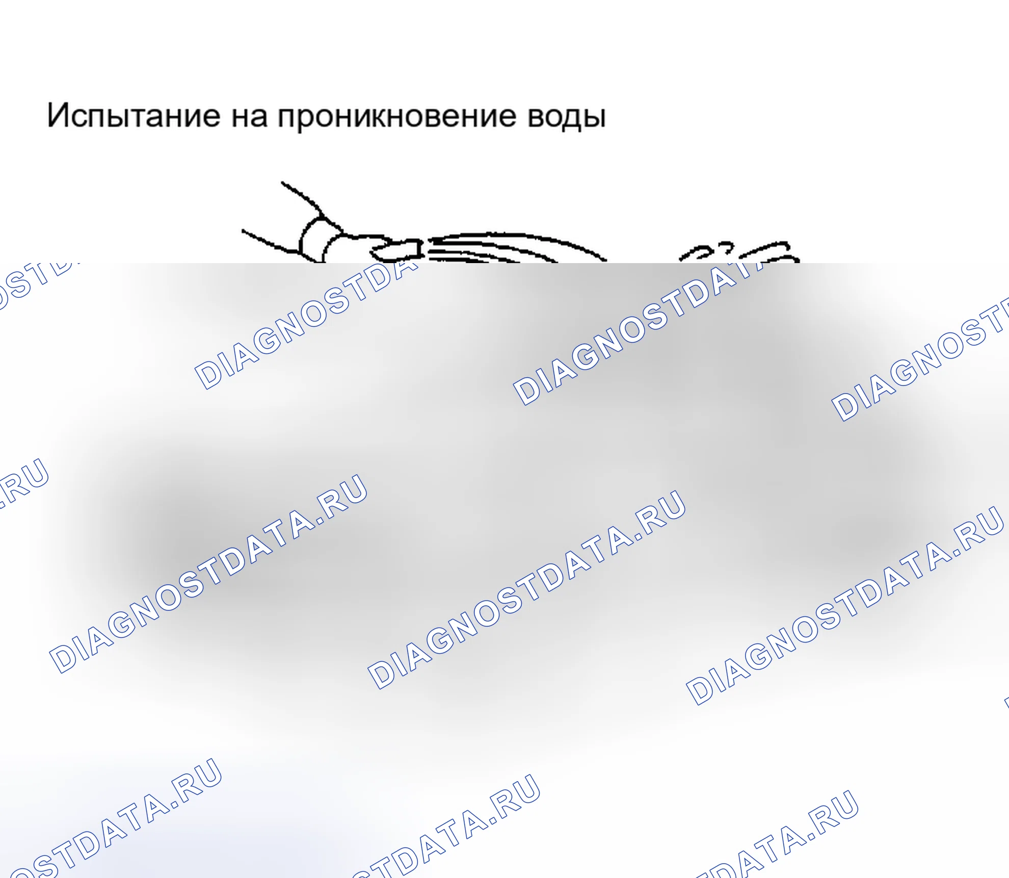 Рис. 45: Проникновение воды. Nissan Sentra B15