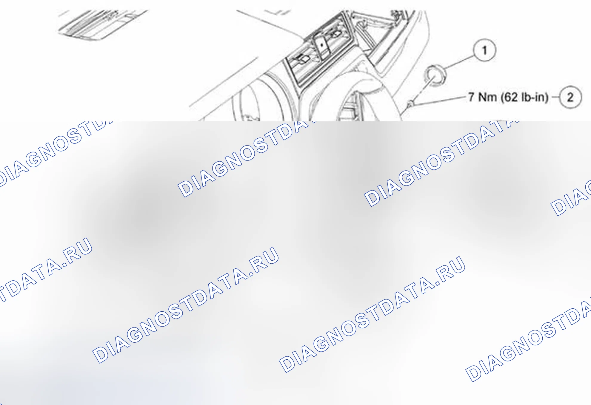 Рис. 89: Подушка безопасности водителя. Ford Mustang V рестайлинг 2