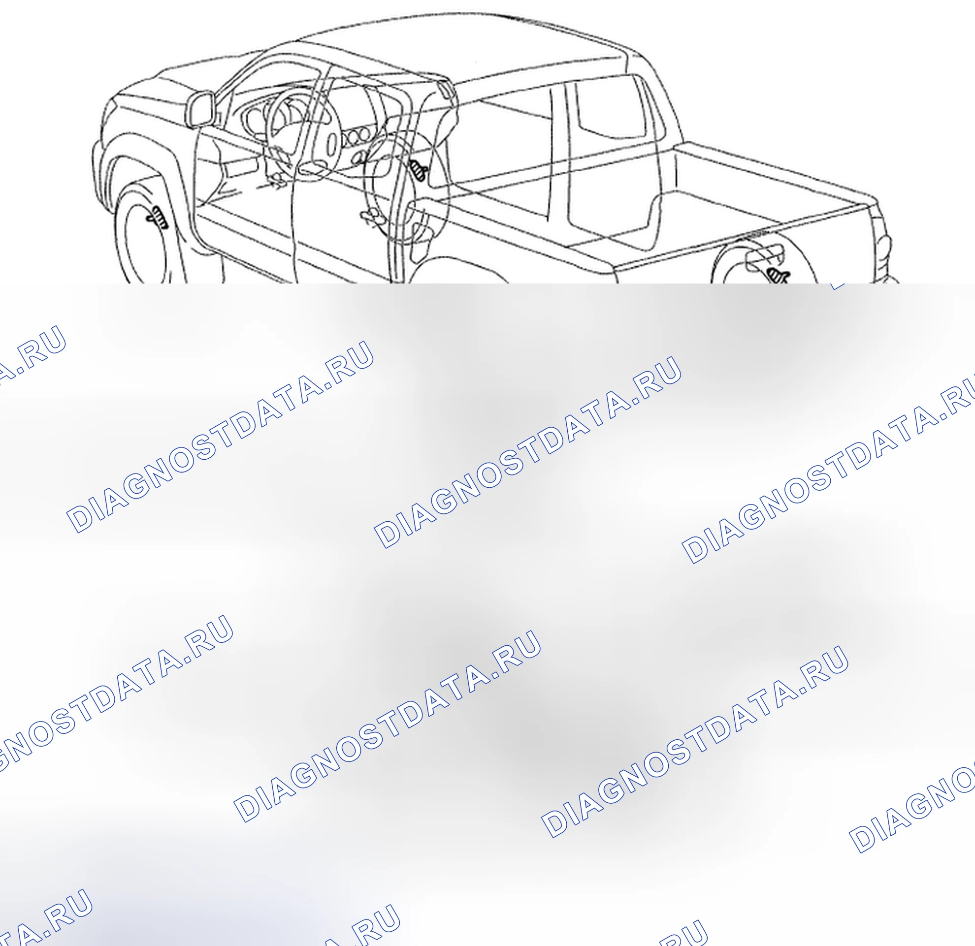 Рис. 37: КОМПОНЕНТЫ. Toyota Tacoma II