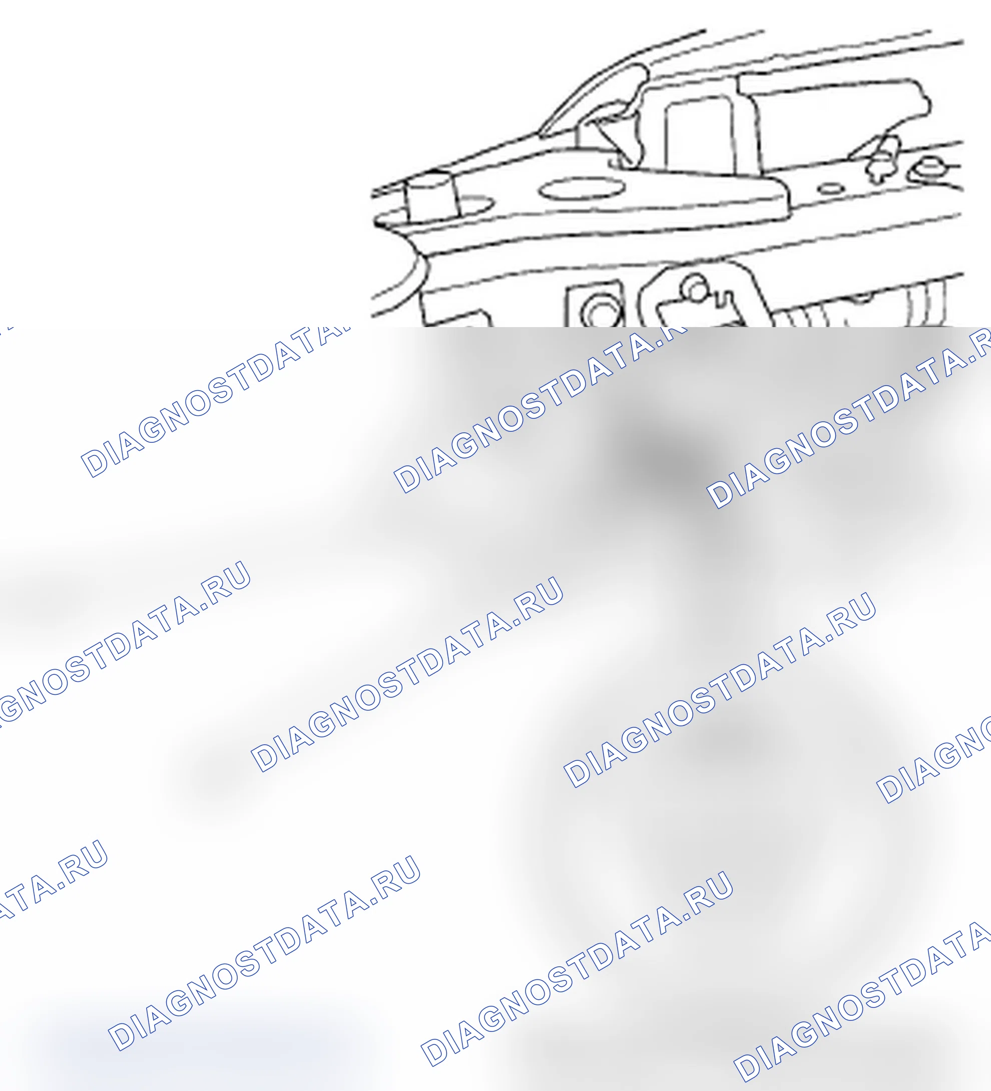 Рис. 13: Входной тест двигателя выравнивания фар. Acura MDX II