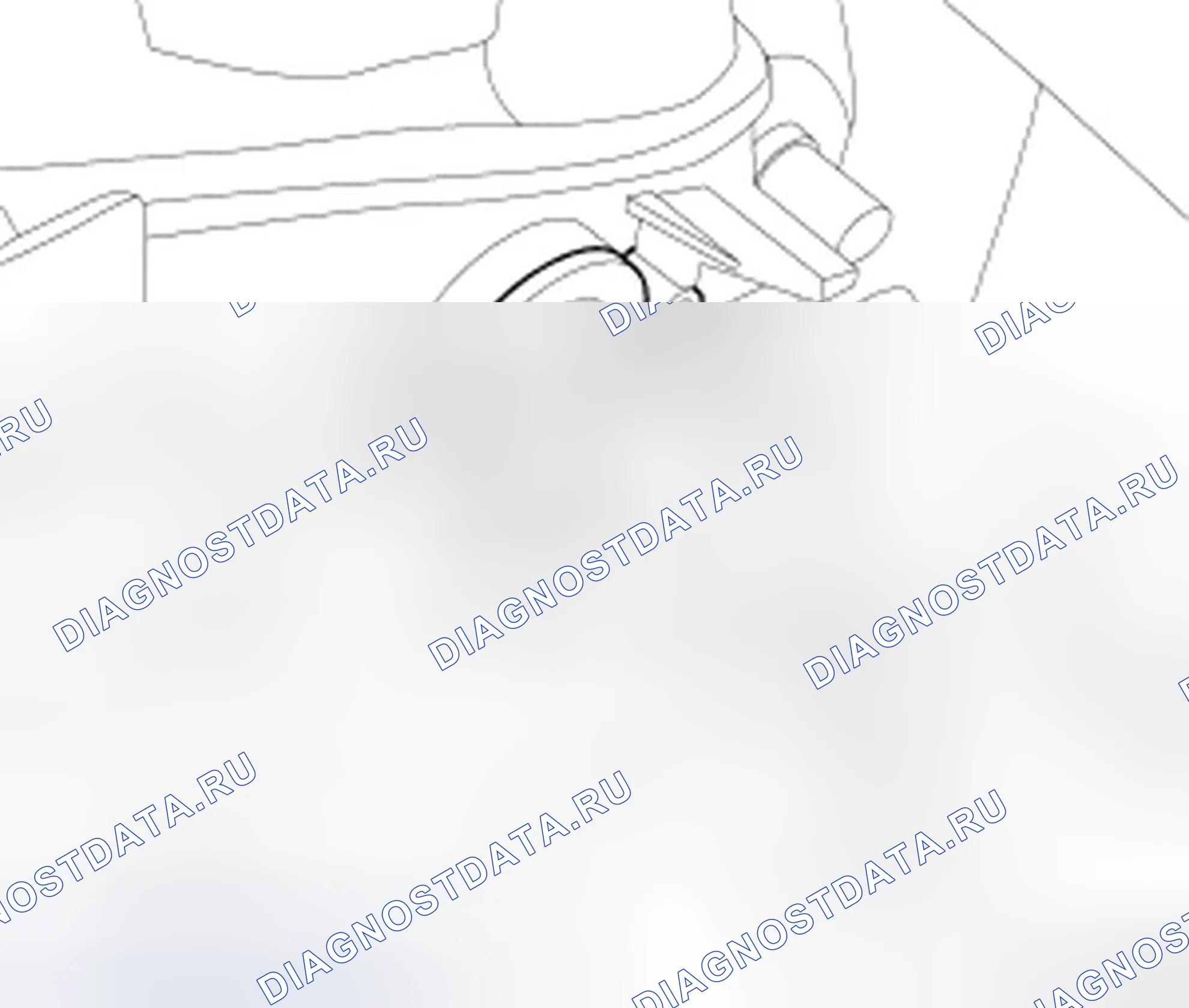 Рис. 37: ТРУБКА - рециркуляция отработавших газов - 3.5L. Dodge Avenger II