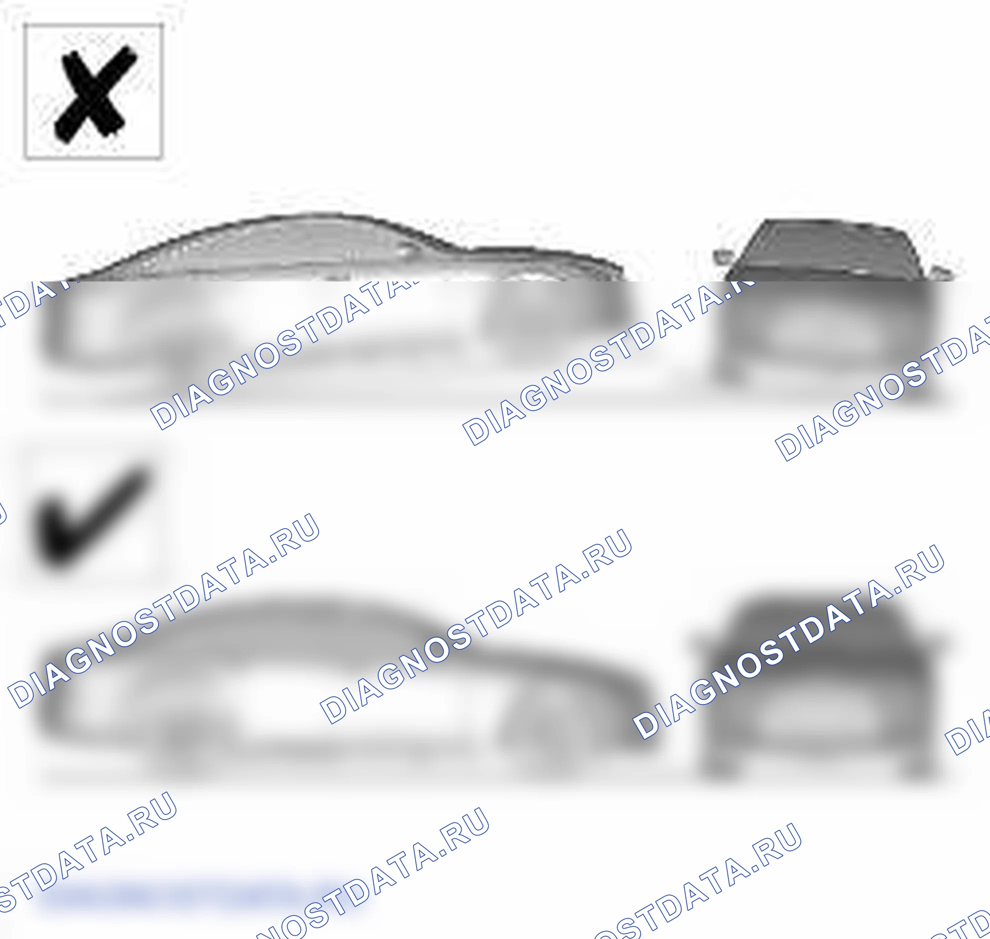 Рис. 23: РЕГУЛИРОВКА ДАТЧИКА КОНТРОЛЯ ЧАСТОТЫ ВРАЩЕНИЯ. Jaguar XJ X351 рестайлинг