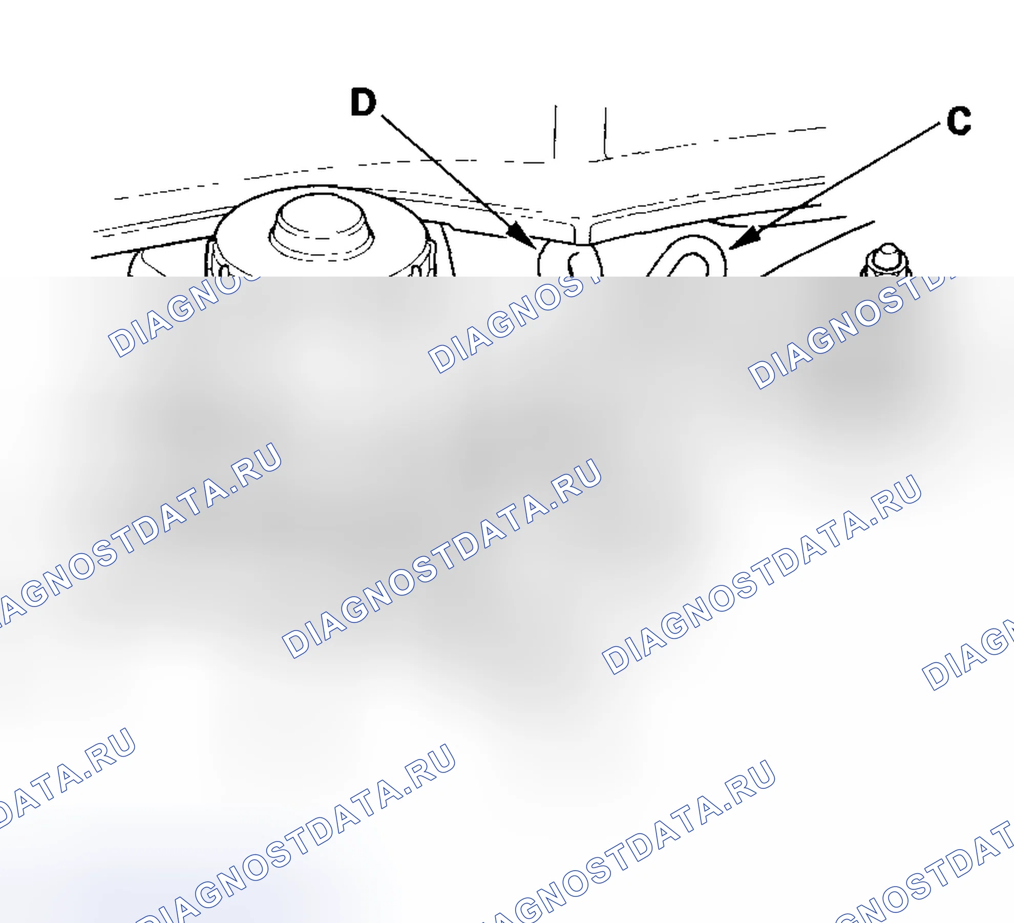 Рис. 4: Замена главного цилиндра сцепления. Honda CR-V II рестайлинг
