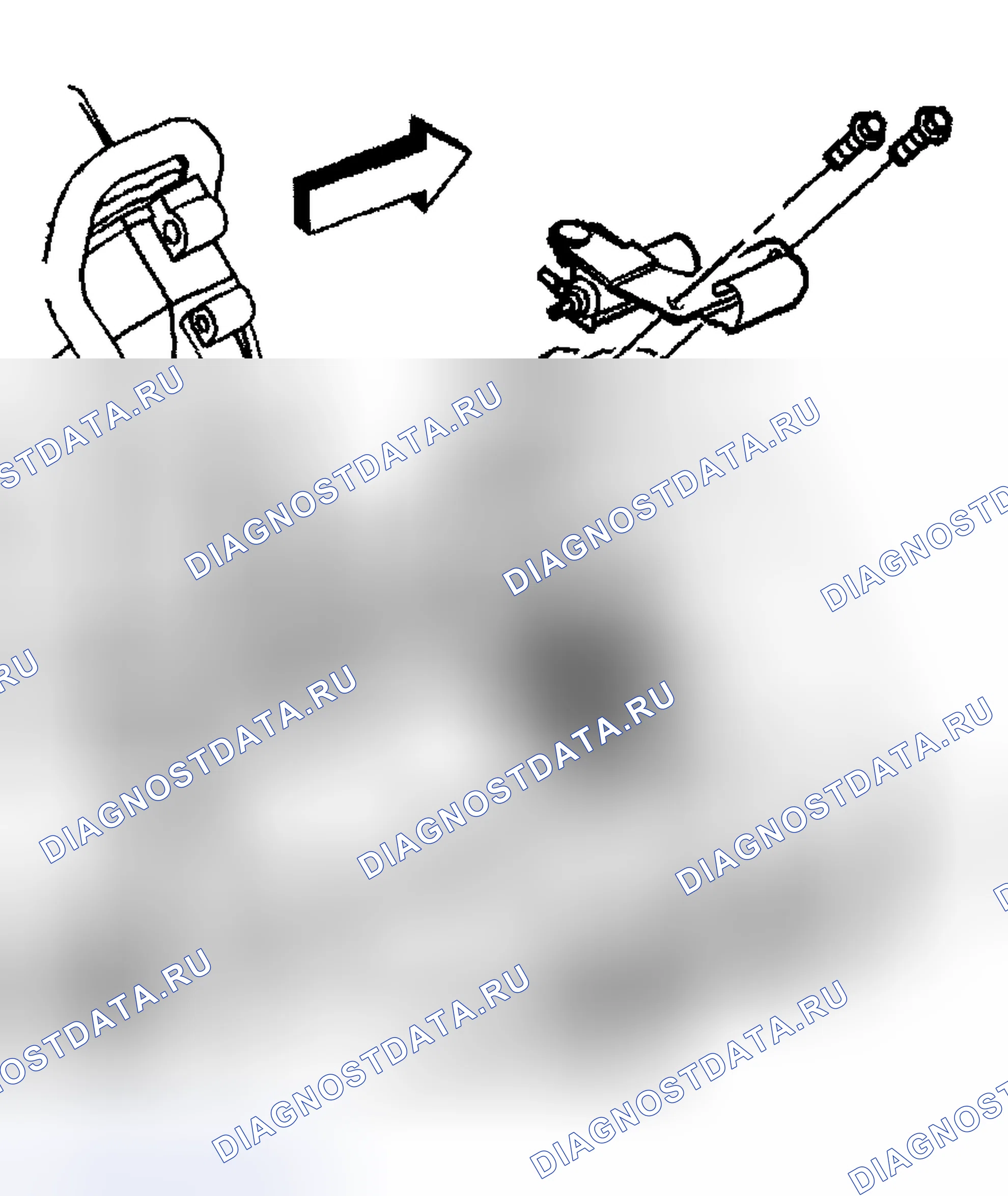 Рис. 1153: Требуемые инструменты. Hyundai Terracan I