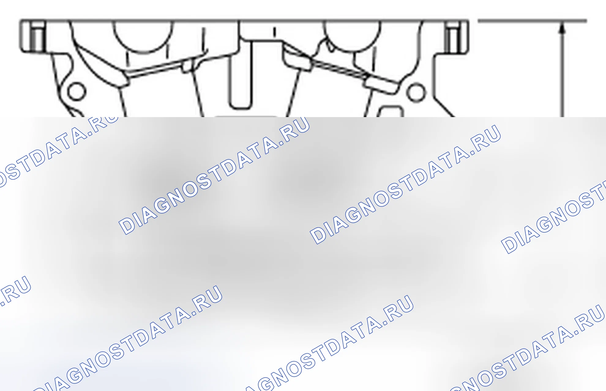 Рис. 312: ГОЛОВКА ЦИЛИНДРА. Infiniti FX35 II рестайлинг