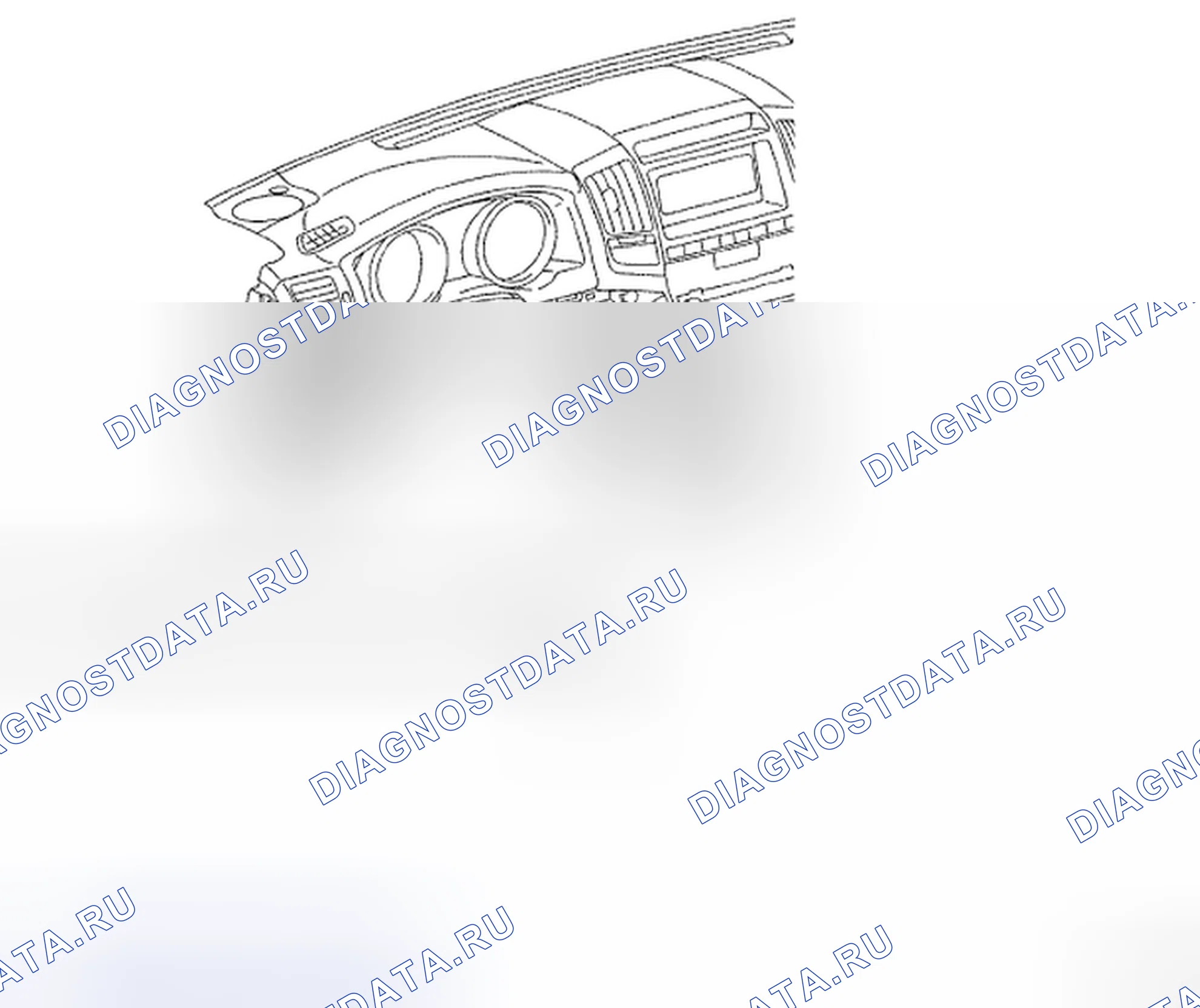 Рис. 166: КОМПОНЕНТЫ. Toyota Land Cruiser 200