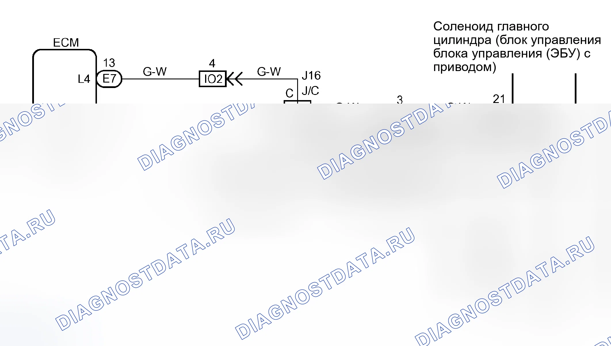 Рис. 131: электросхема. Honda Accord VI