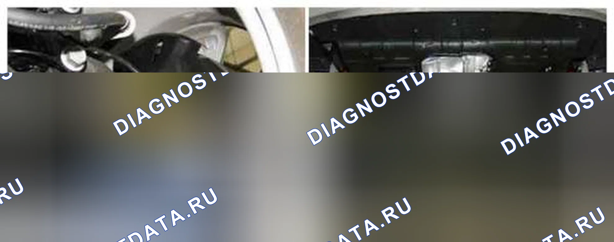 Рис. 176: Расположение компонентов. BMW 6 серия F06/F13/F12