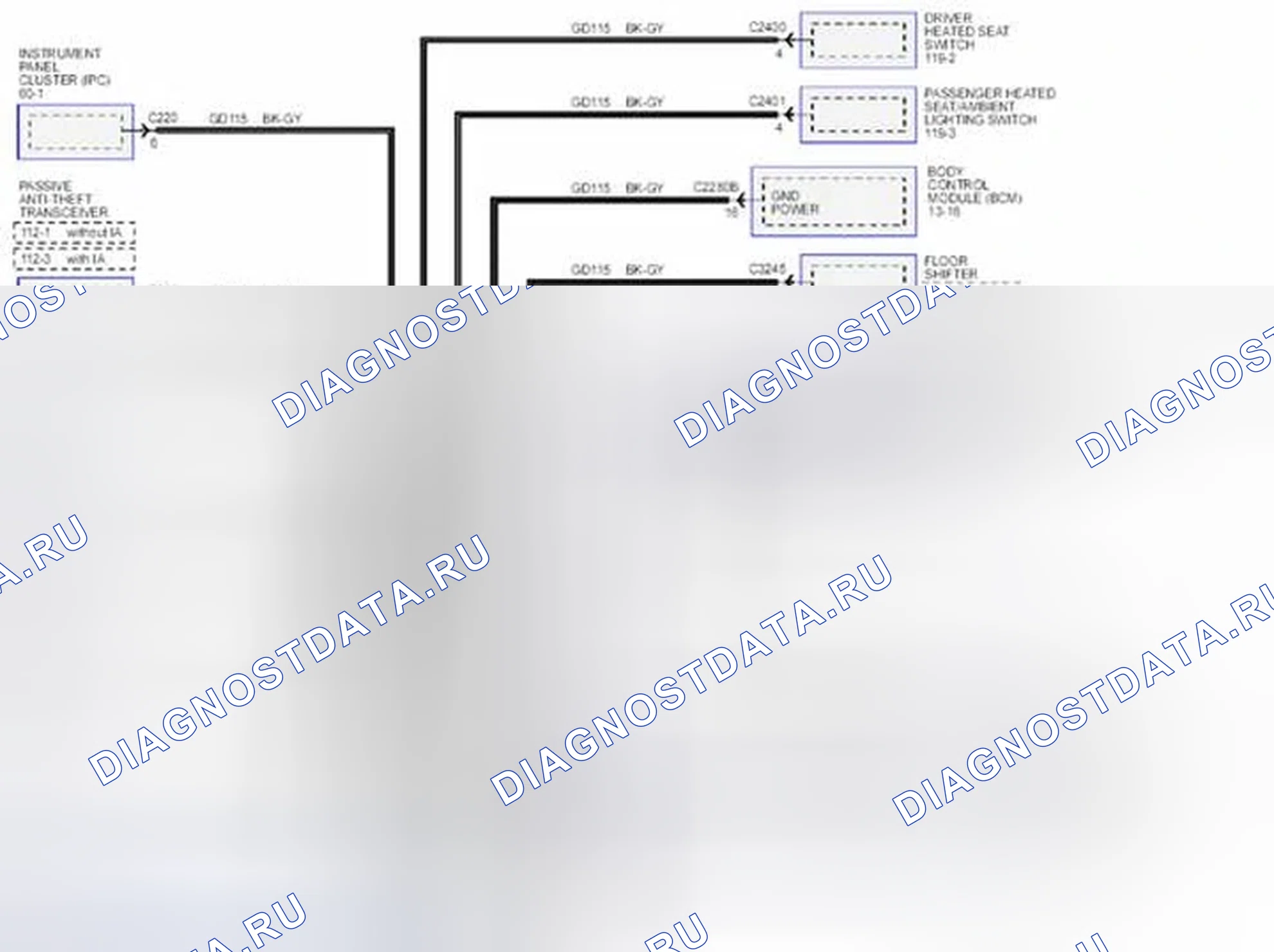 Рис. 310: G201, G202. Ford Fiesta Mk6