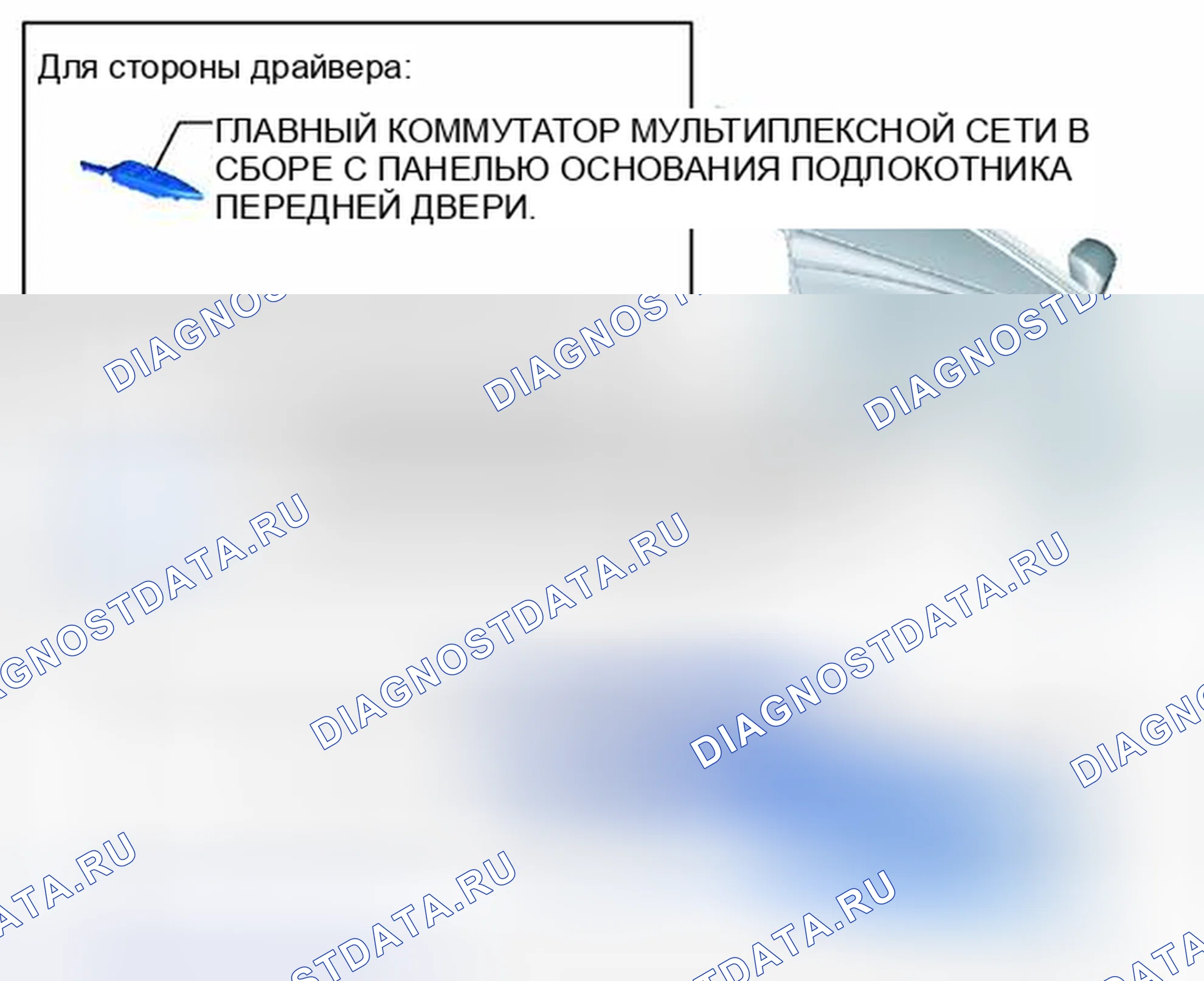 Рис. 136: ИЛЛЮСТРАЦИЯ. Toyota Avalon XX40