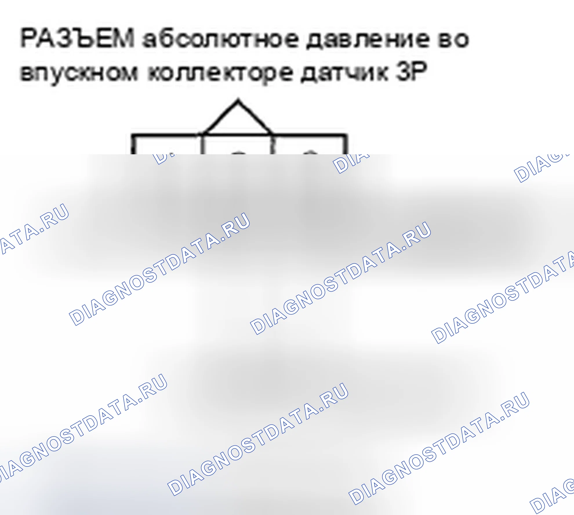 Рис. 117: P0108 расшифровка кода ошибки: высоковольтная цепь датчика абсолютное давление во впускном коллекторе. Honda Pilot I рестайлинг