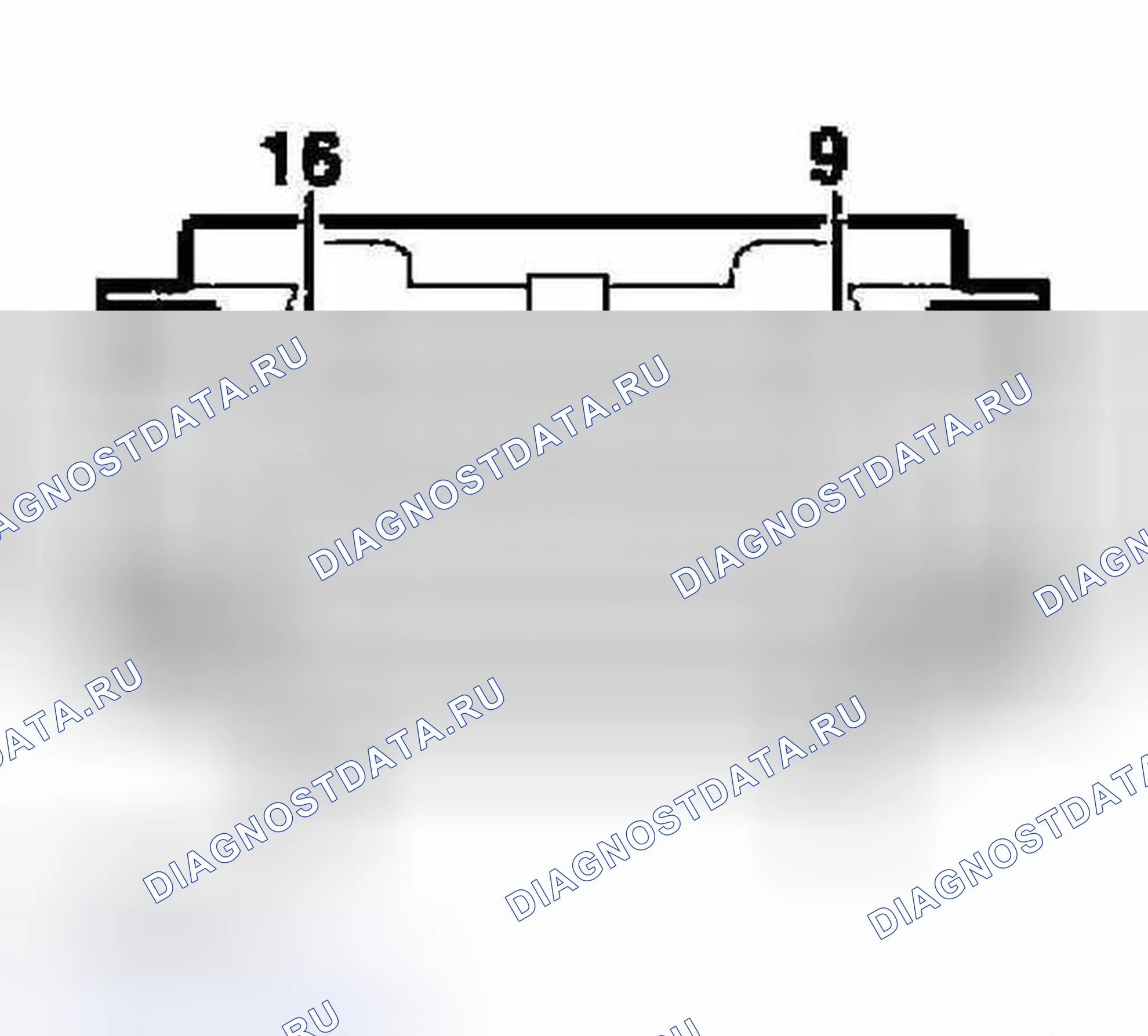 Рис. 6: ДИАГНОСТИЧЕСКИЕ ШИНЫ. Land Rover Freelander L314