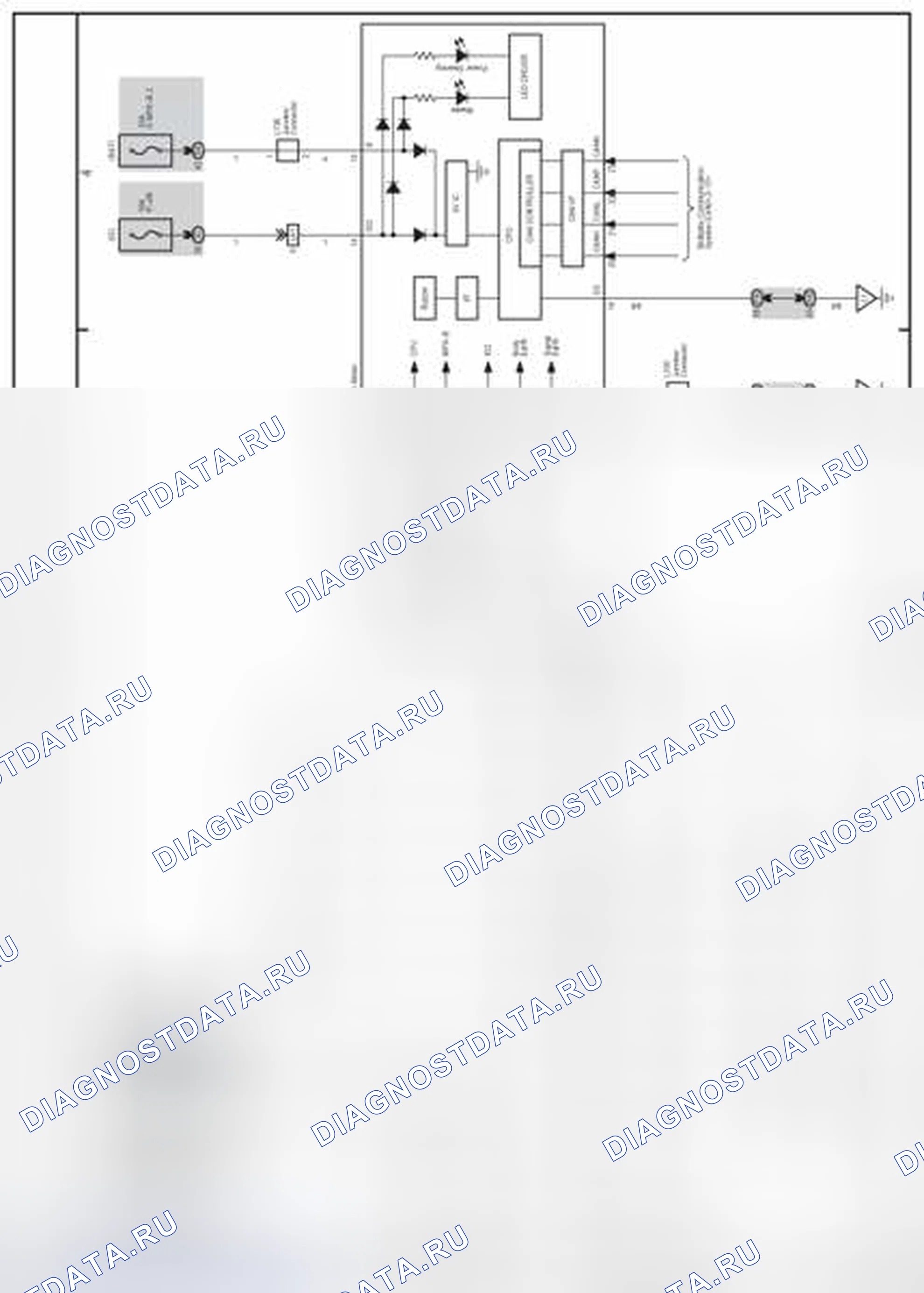 Рис. 187: Схема электропроводки EPS. Lexus LS IV
