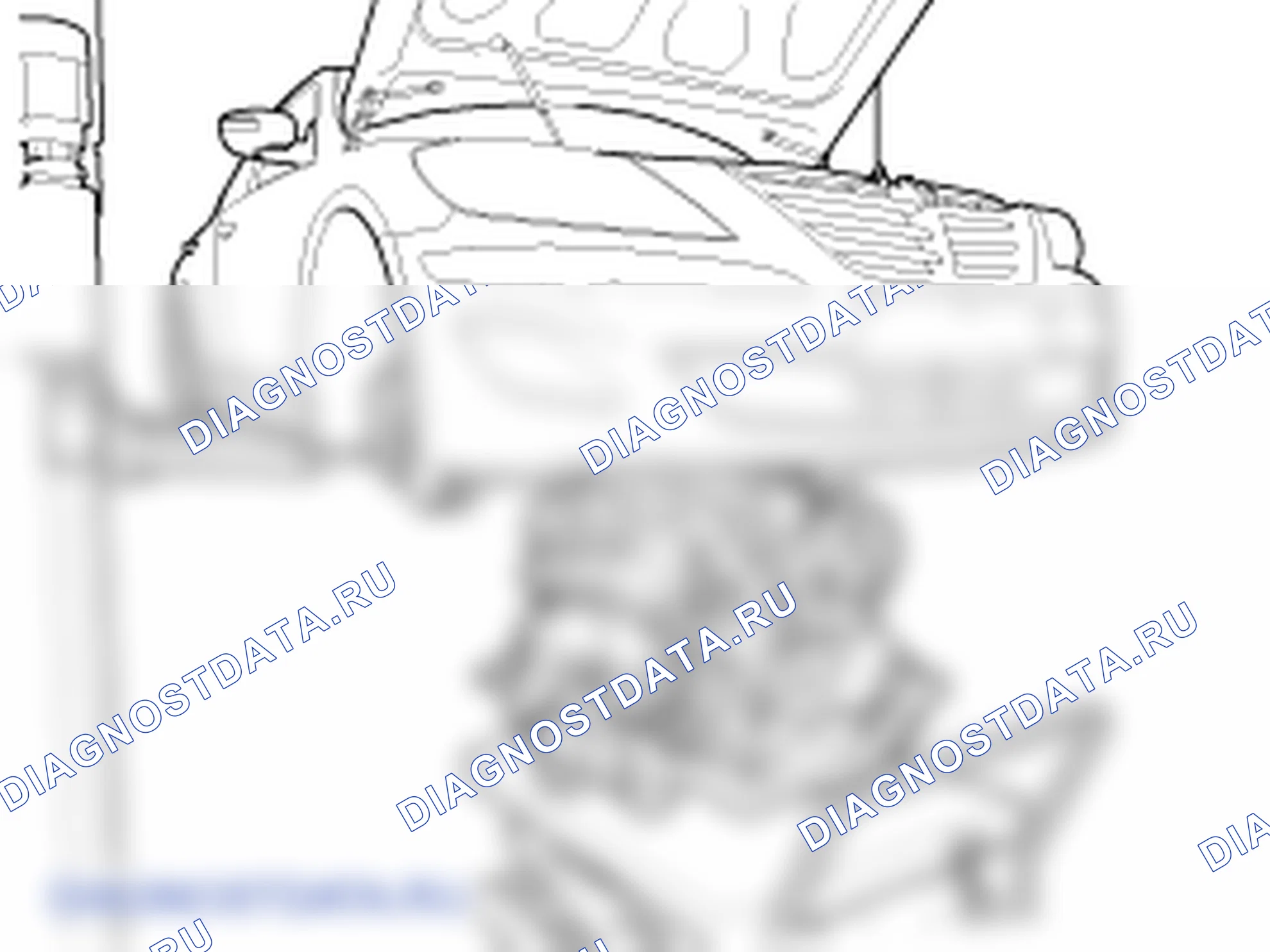 Снятие двигателя и коробки передач в сборе. Hyundai Genesis(Bh)-U.S. I