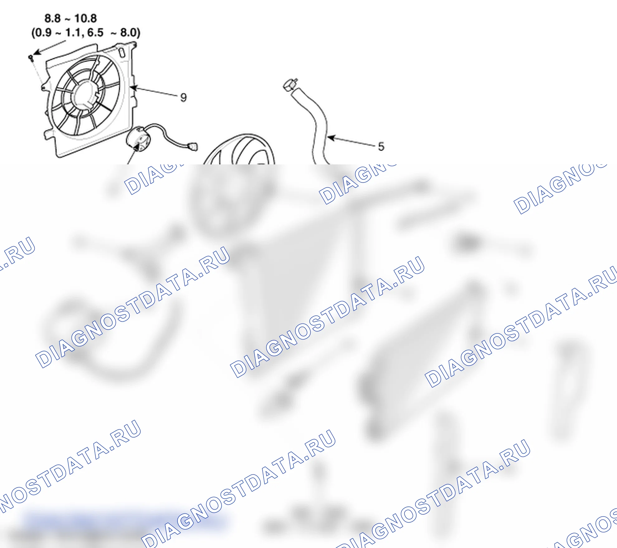 Компоненты и их расположение. Hyundai ix35 EL
