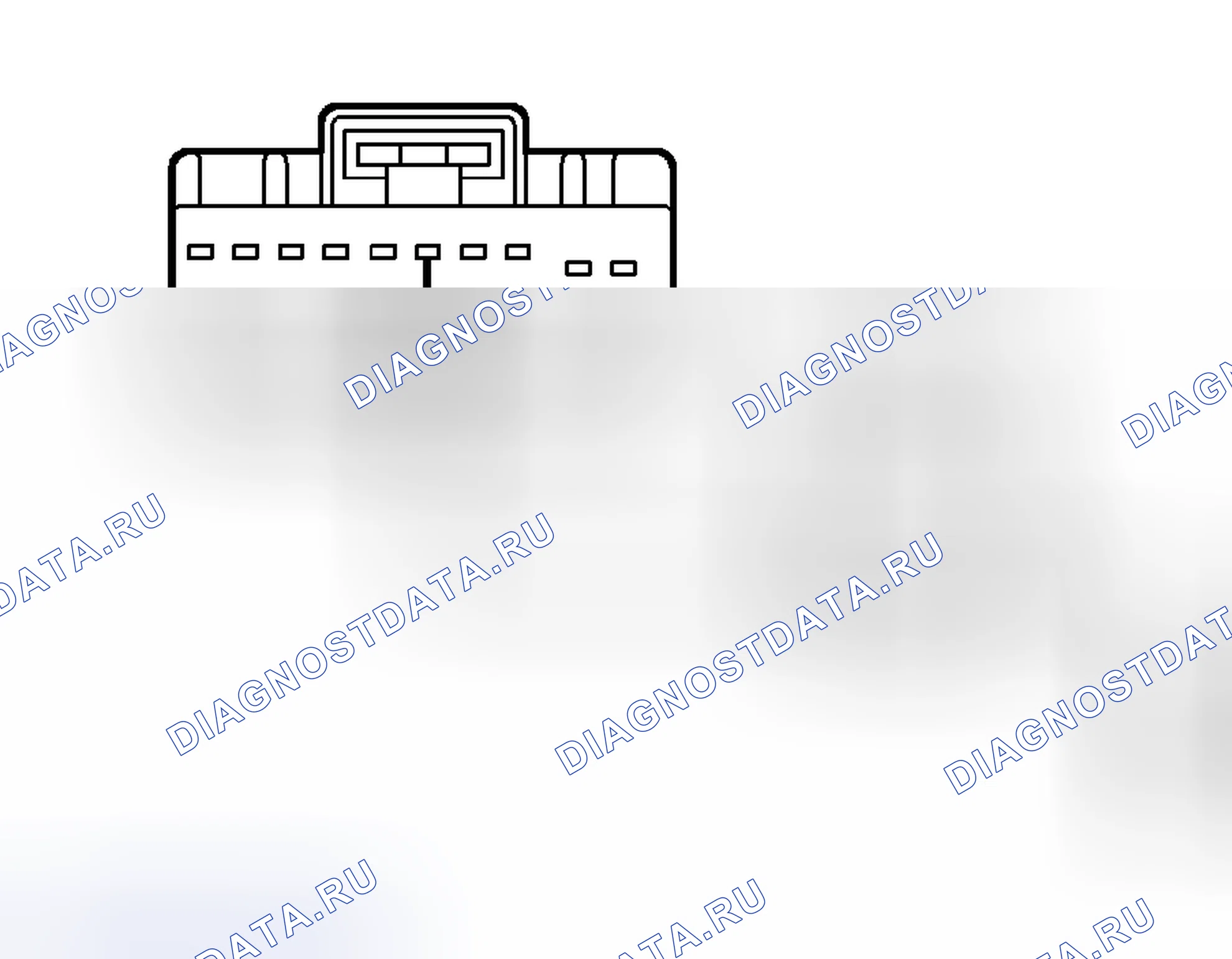 Рис. 11: диагностический тест F: АВТОЛАМПЫ НЕ РАБОТАЮТ. Hyundai Porter IV