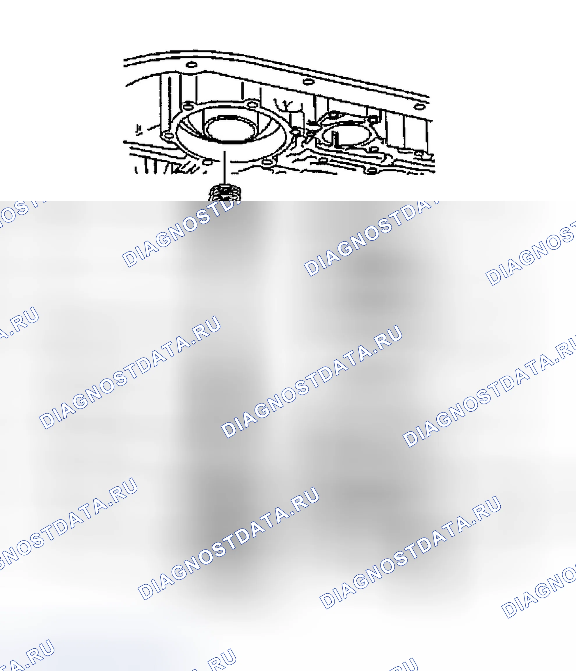 Рис. 850: Порядок демонтажа. Chevrolet Chevy Express H2500 