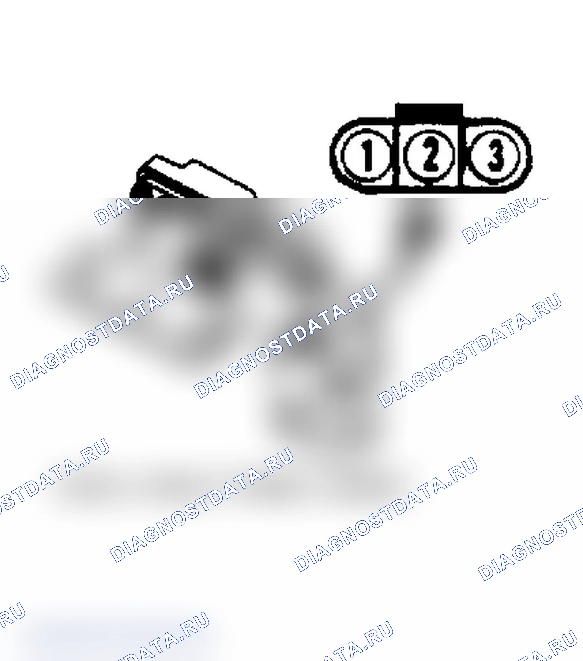 Рис. 32: ПРОВЕРКА СИГНАЛА ЗАЖИГАНИЯ - КОД 21. Nissan Maxima U11