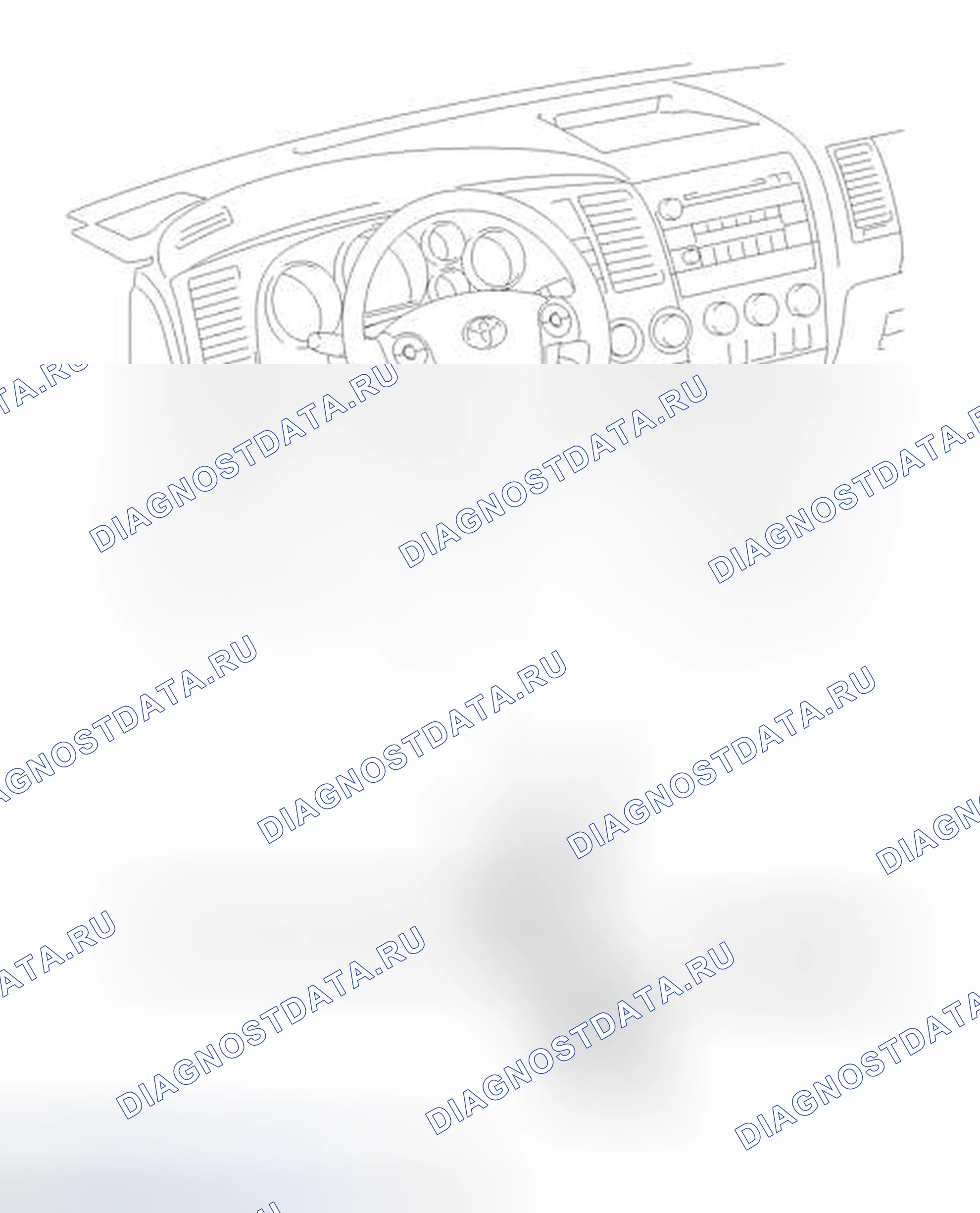 Рис. 791: ИЛЛЮСТРАЦИЯ. Toyota Sequoia II рестайлинг