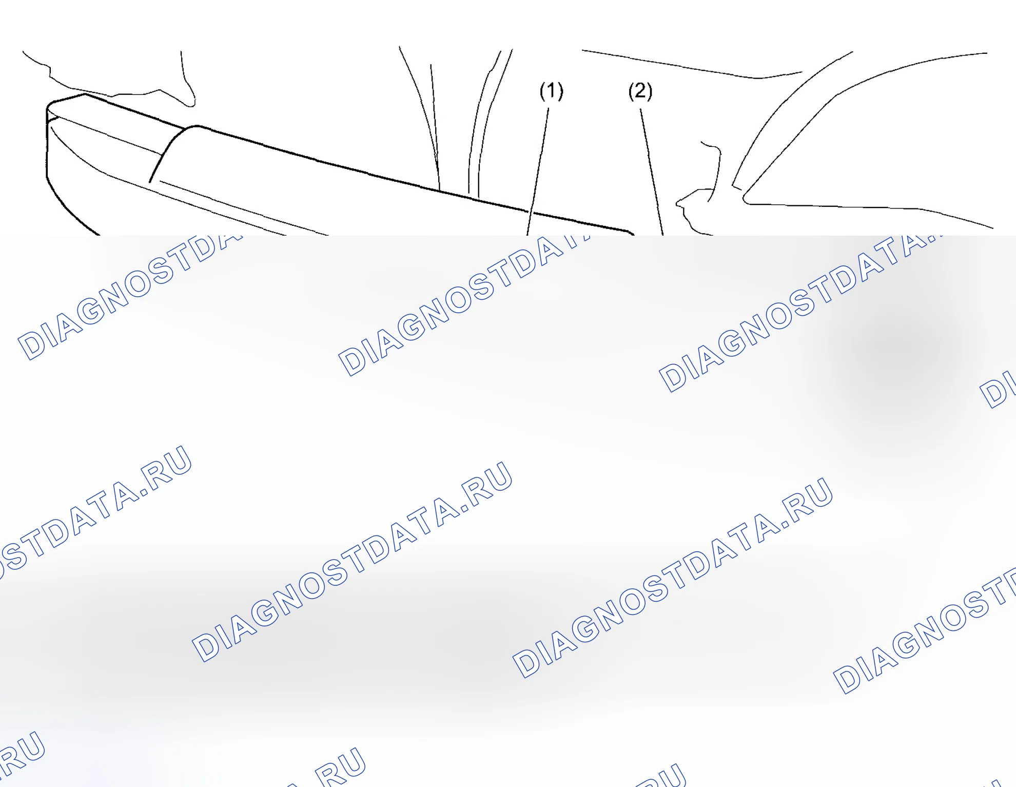 Рис. 3: Балка переднего бампера. Subaru Impreza WRX STI GD рестайлинг 2