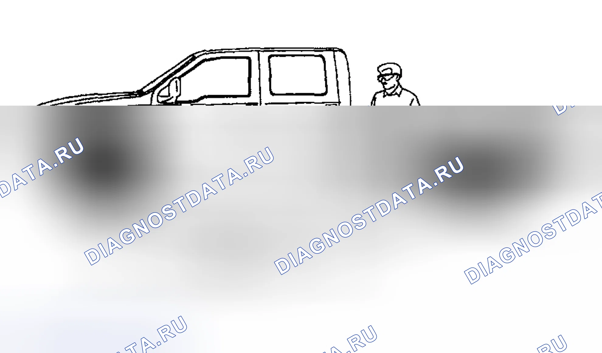 Рис. 19: Информация о накачке шин. Ford Pickup F250 Super Duty I
