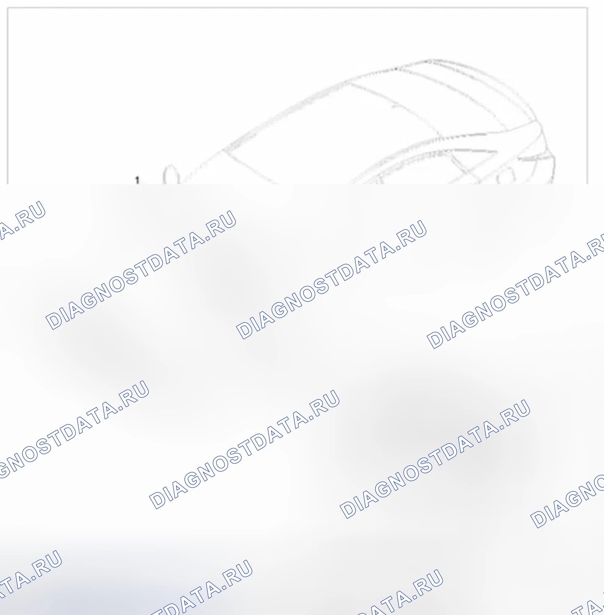 Рис. 1: РАСПОЛОЖЕНИЕ КОМПОНЕНТОВ. Hyundai Sonata VI