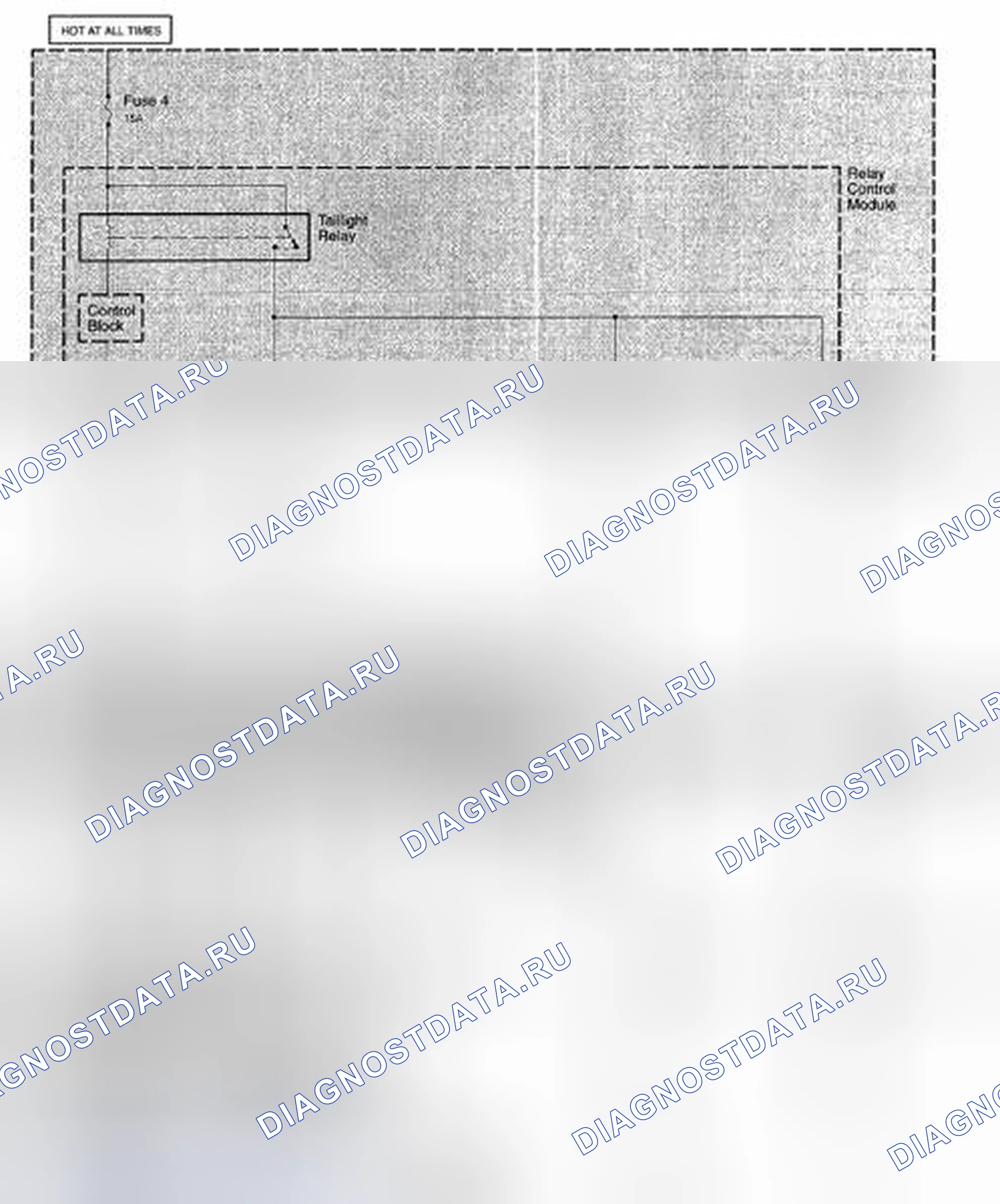 Рис. 709: Номерной знак, боковые габаритные огни и задние фонари. Honda Accord VII
