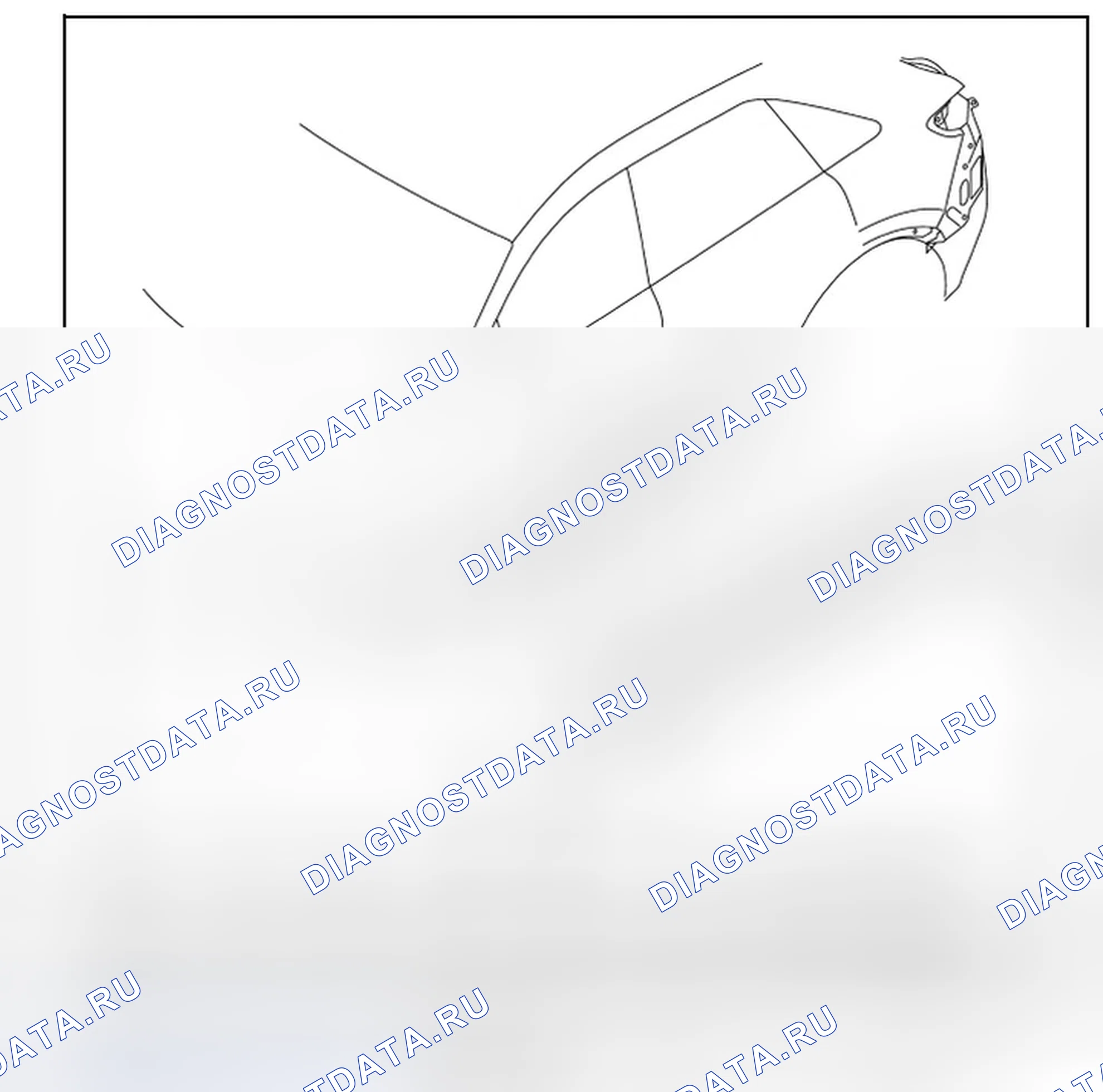 Рис. 34: Разнесенный вид. Infiniti FX35 II рестайлинг