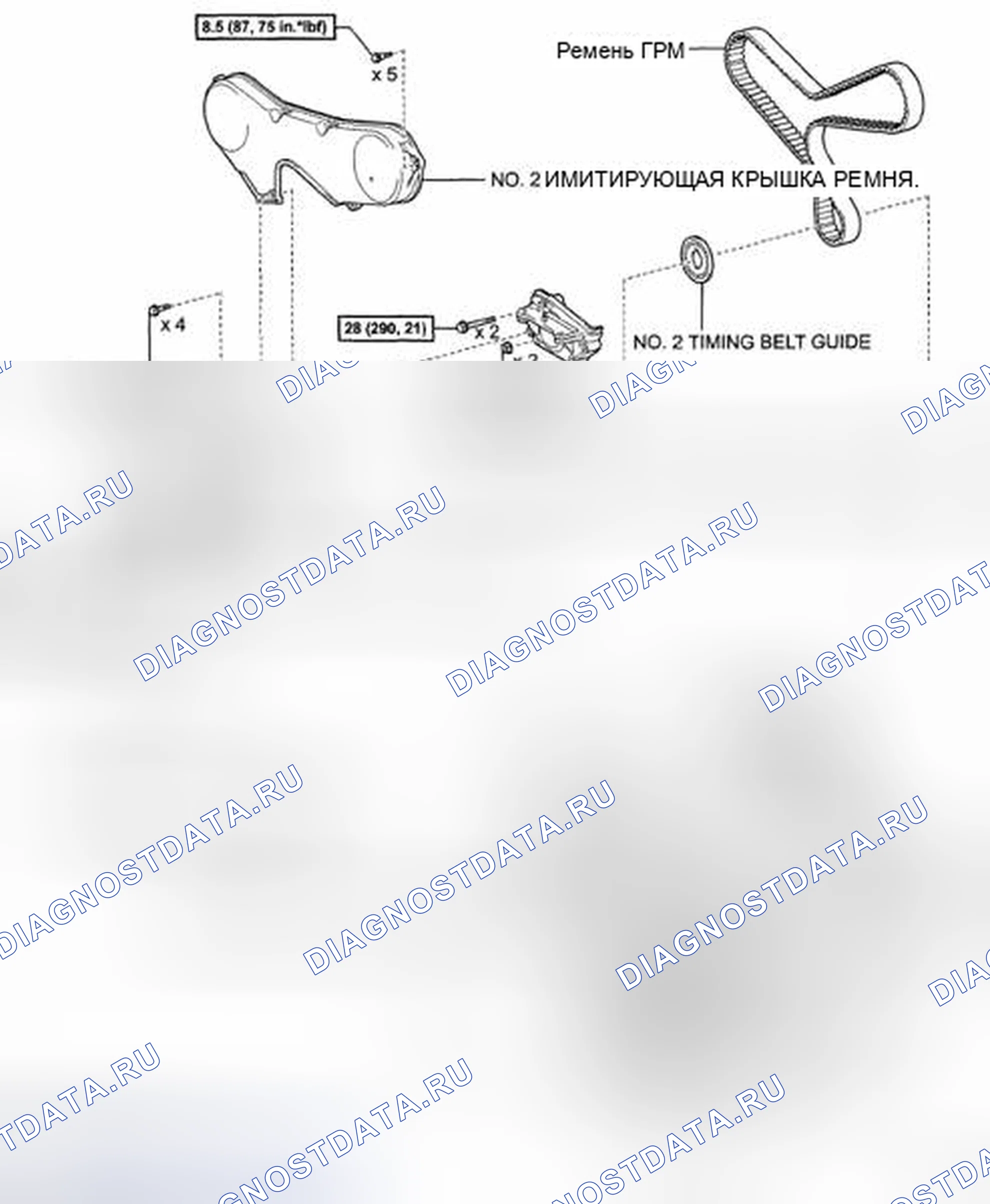 Рис. 24: КОМПОНЕНТЫ. Toyota Highlander II