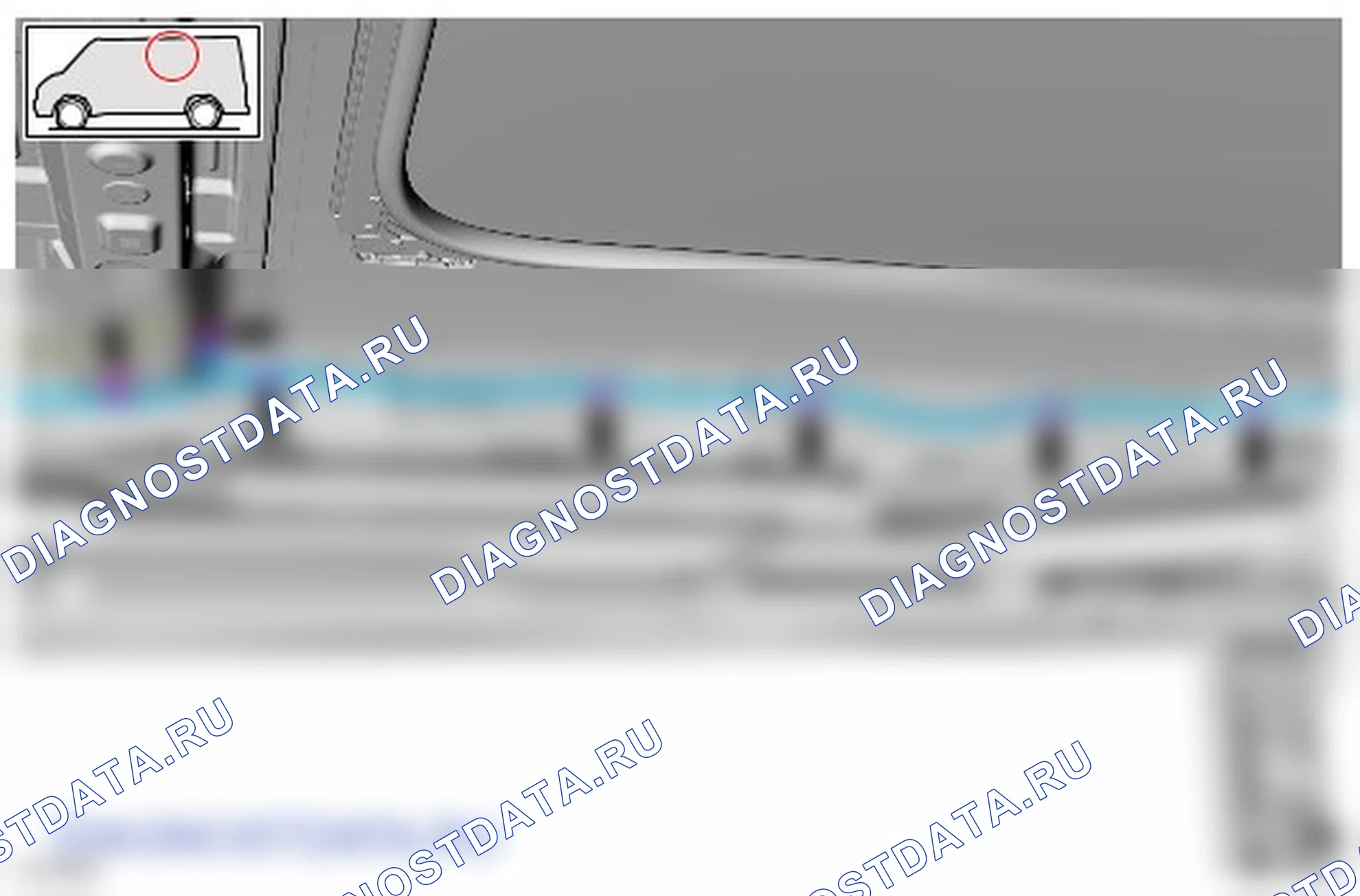 Как снять и установить антенный кабель аудиоблока. Ford Transit Connect II
