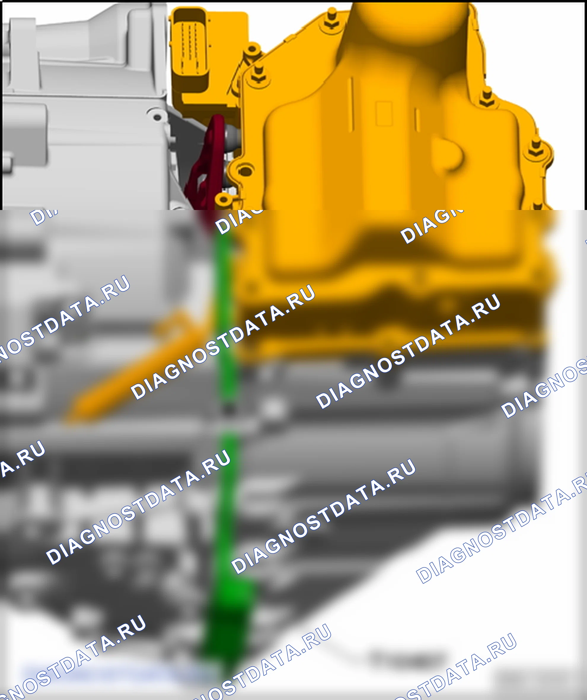 Мехатроник для коробки передач с двухдисковым сцеплением (J743) (Коробка передач 0AM-DSG). Skoda Octavia Ii