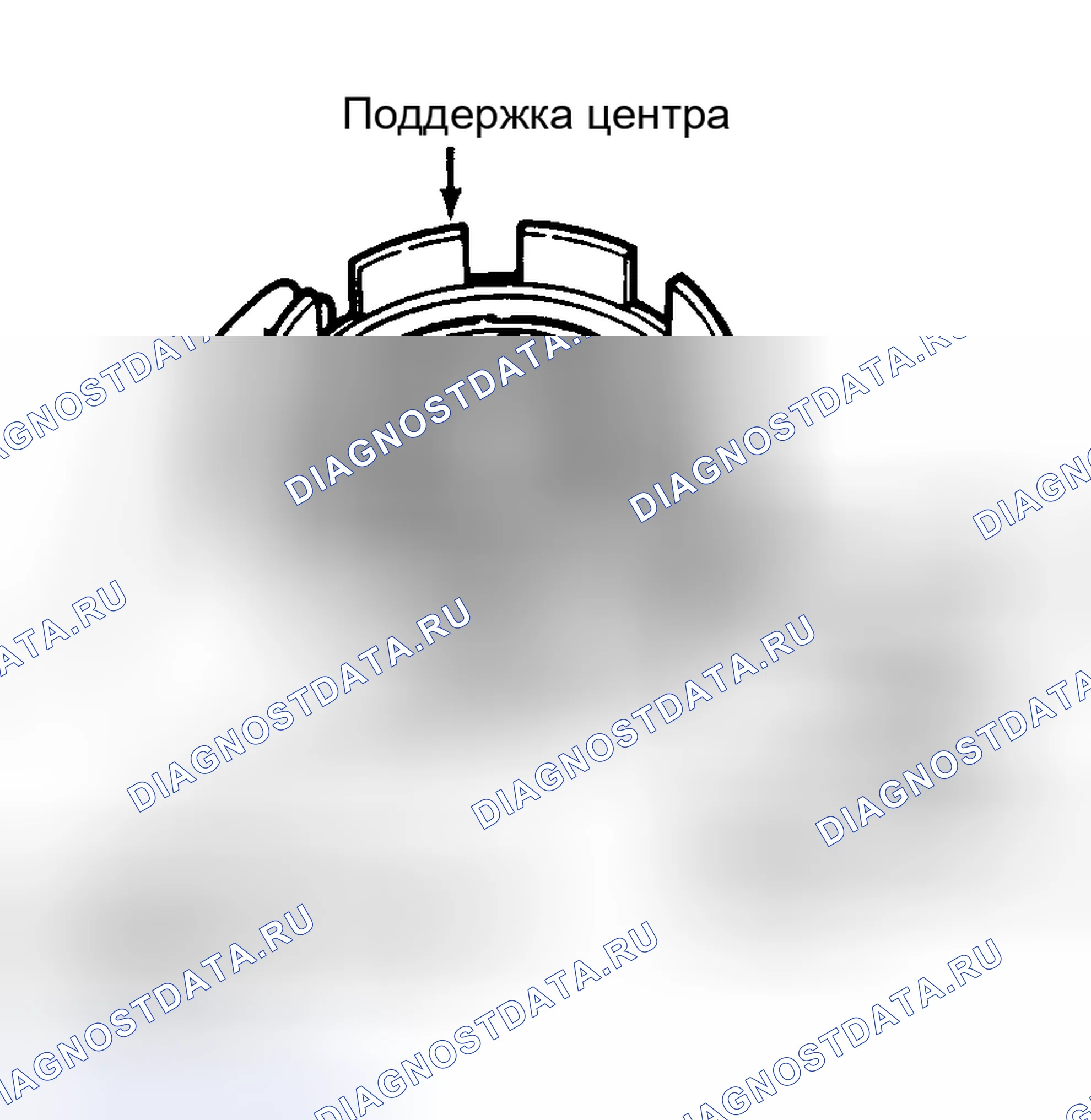 Рис. 36: Снятие и проверка тормозов № 1 и 2 поршней. Volvo 940 I