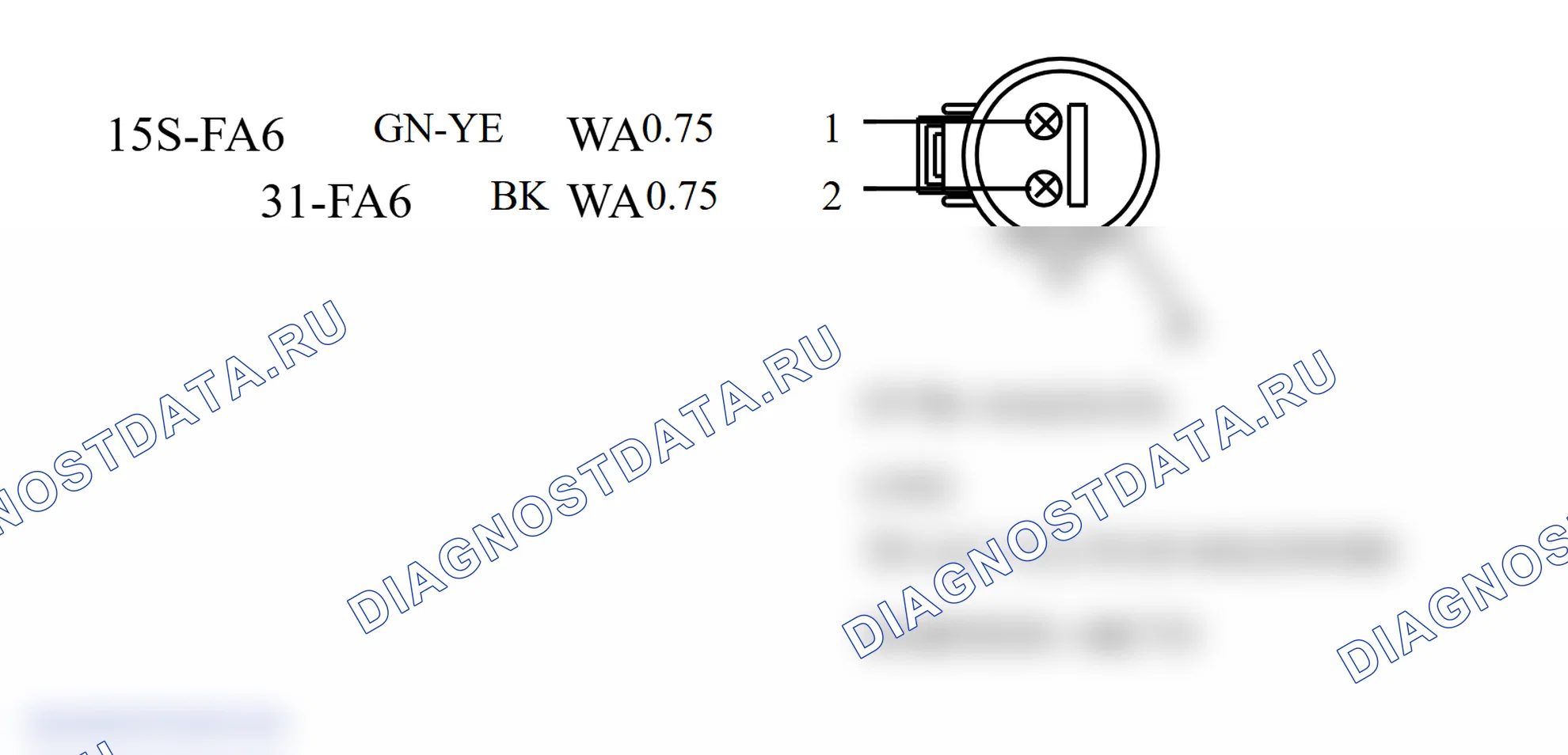 Распиновка разъёма Coil. Ford Tourneo Connect I